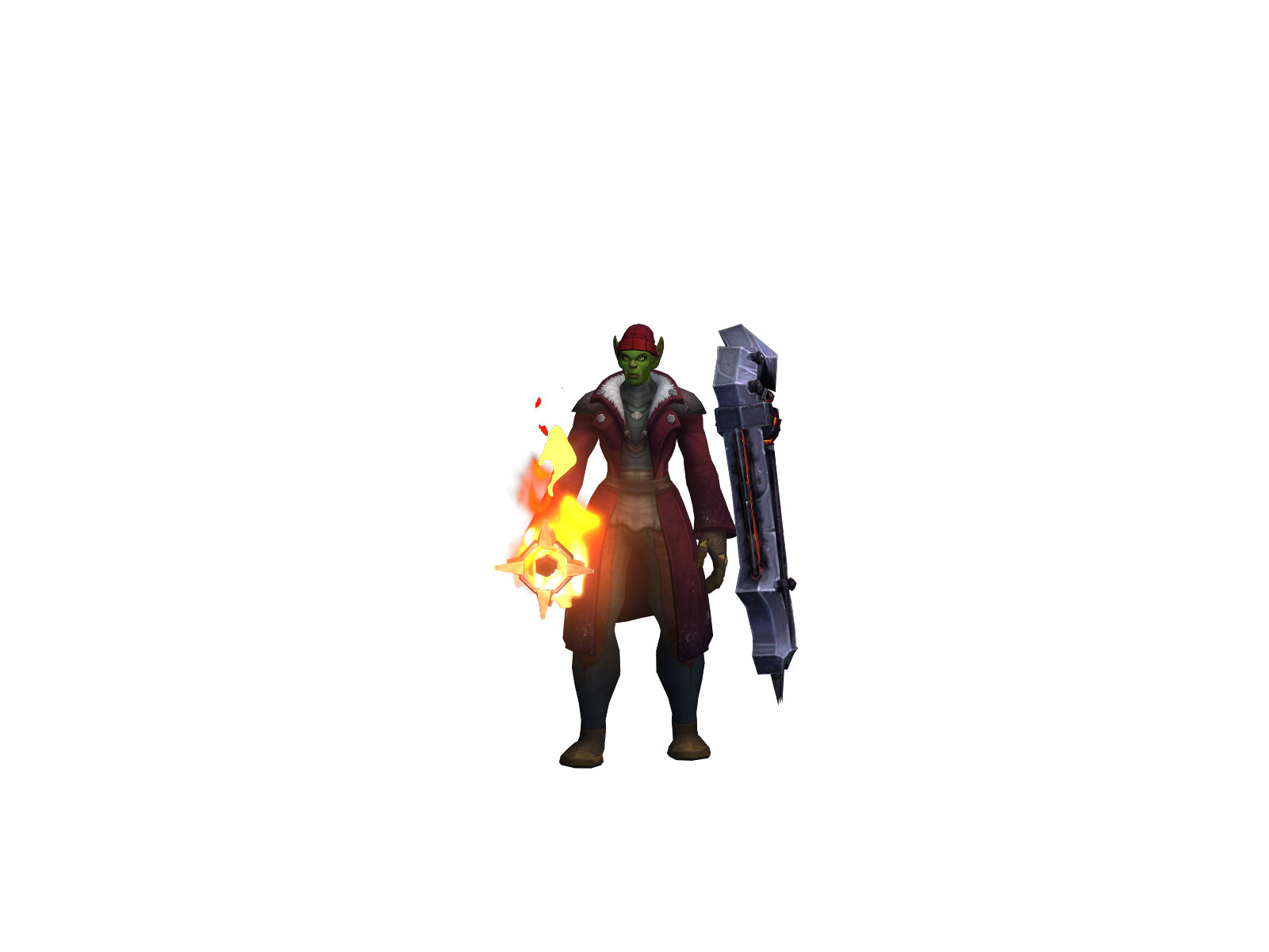 Gamekingsham 3D character render