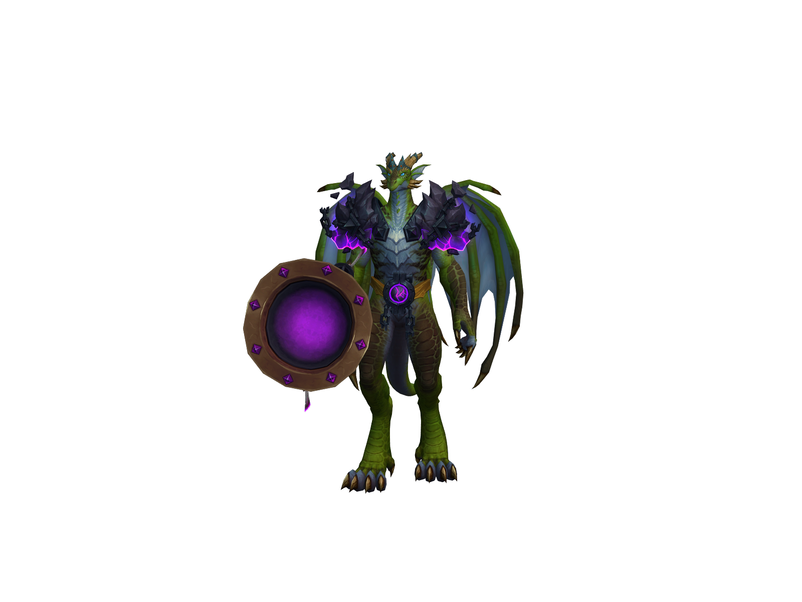 Dravokyl 3D character render