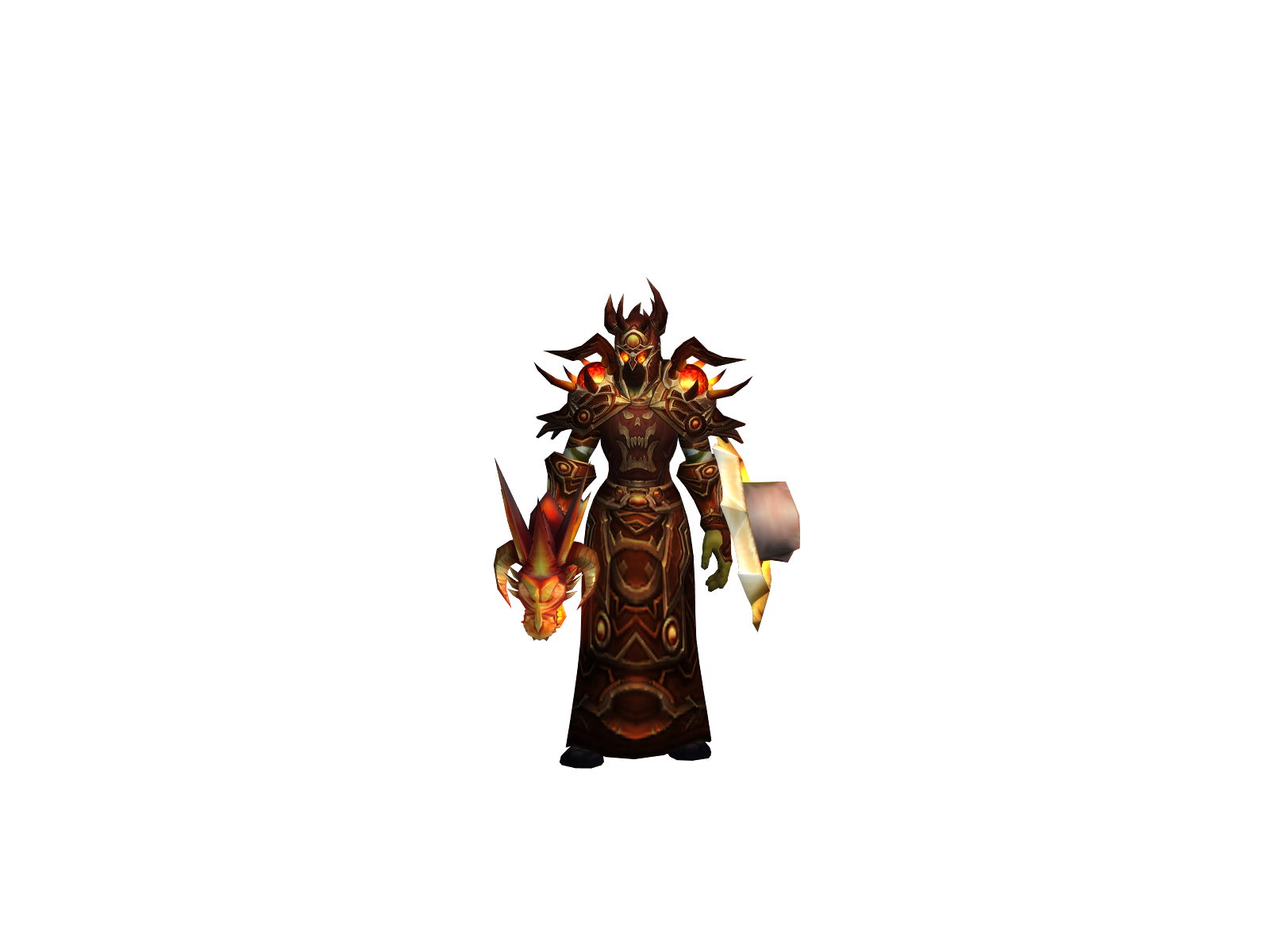Retysham 3D character render