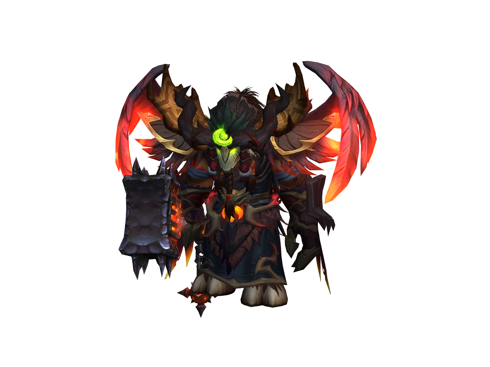 Taurinio 3D character render