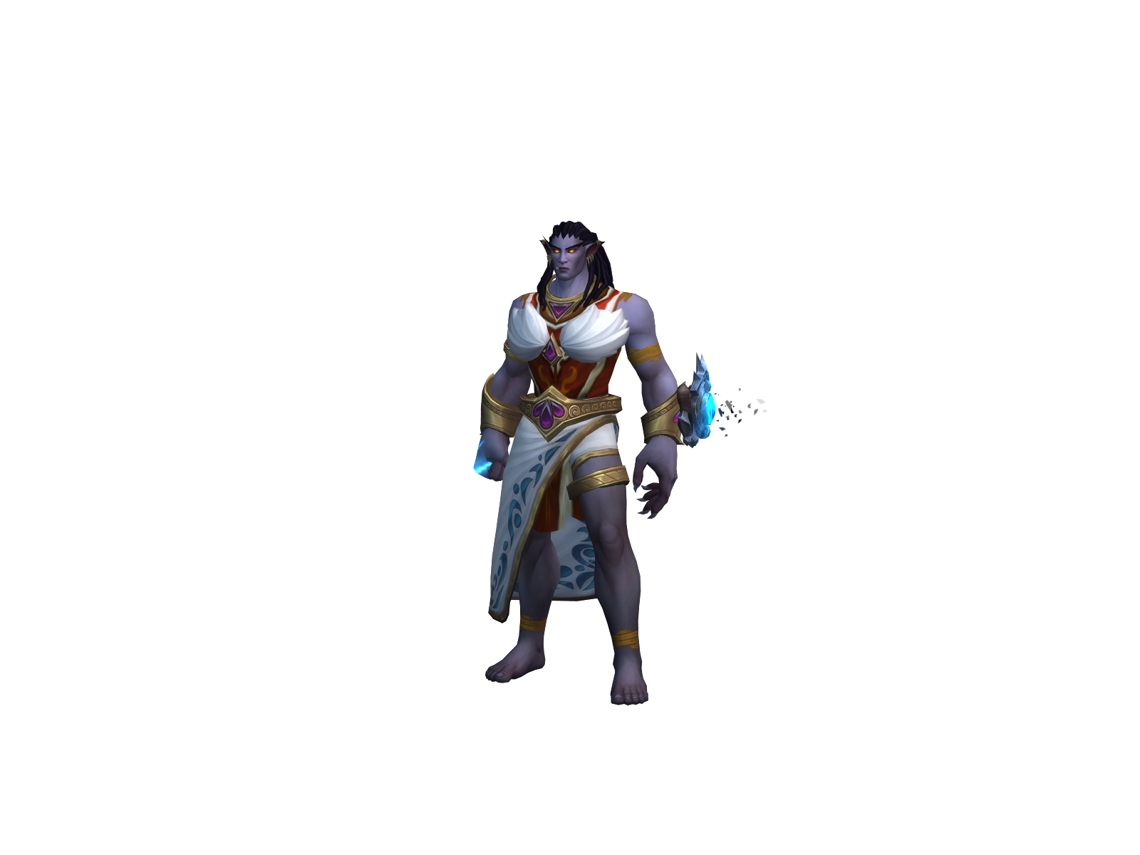 borré 3D character render