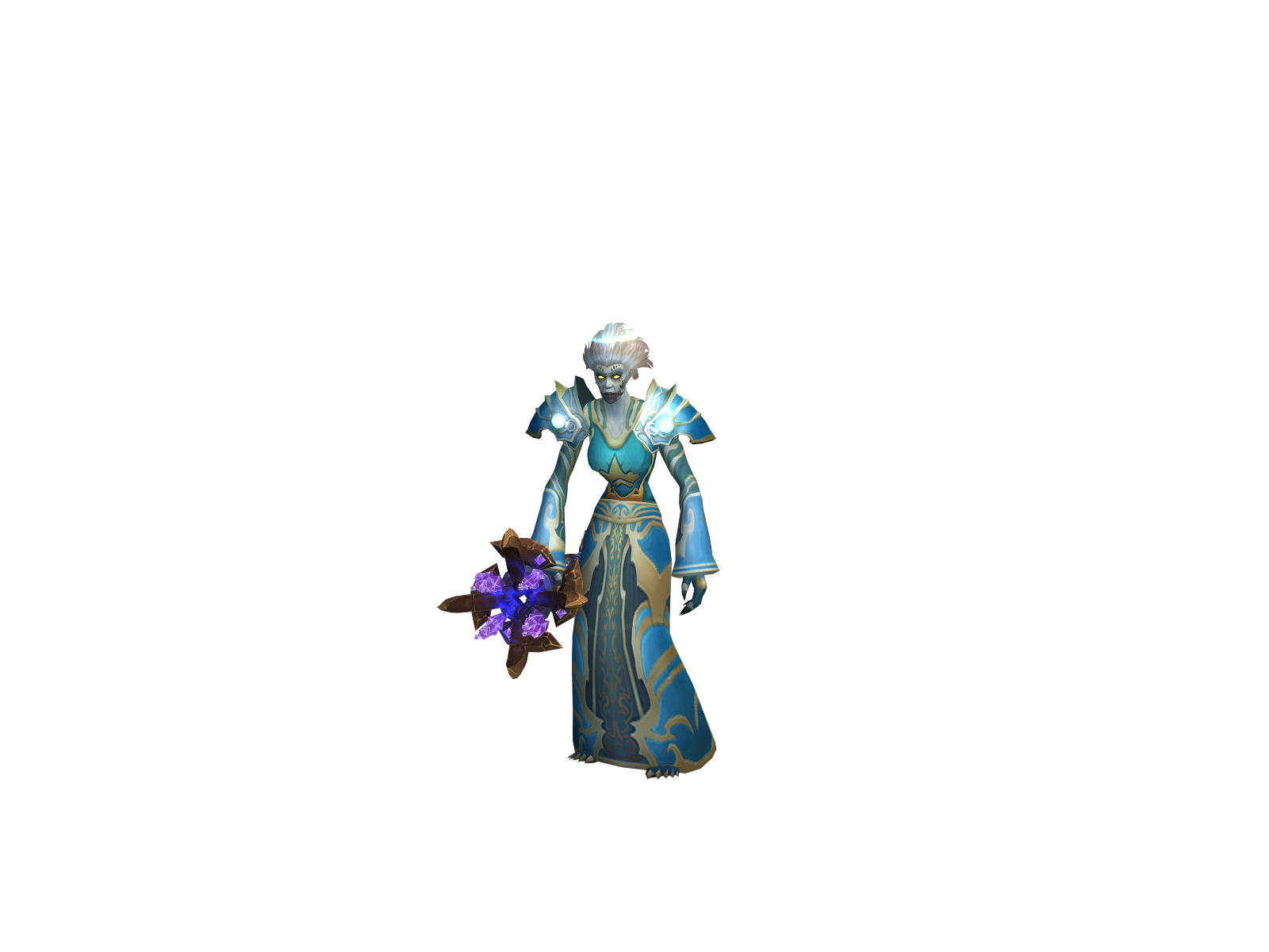 Beampriest 3D character render