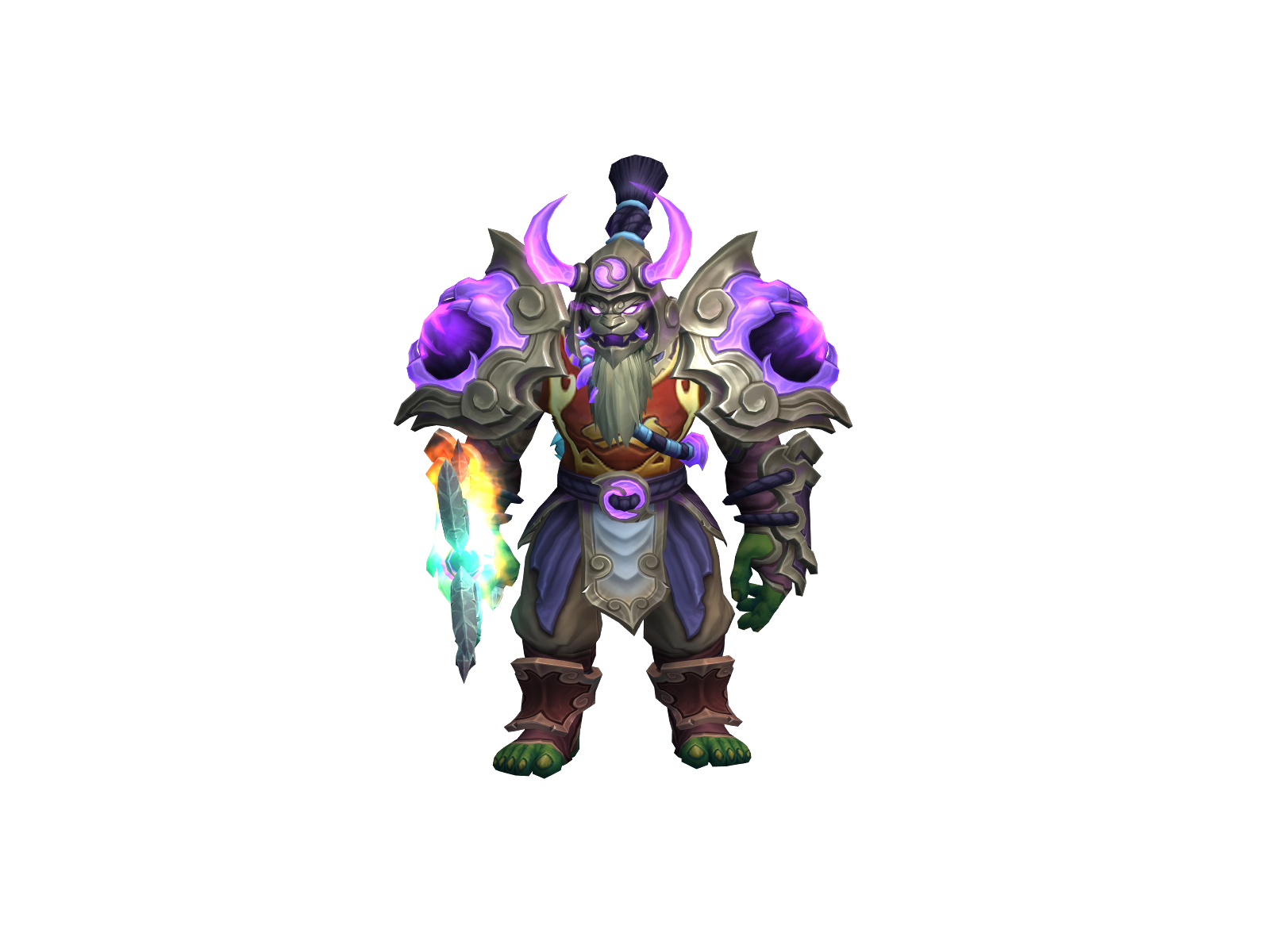Wrecked 3D character render