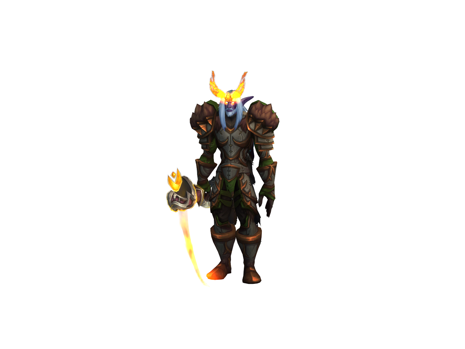 Newageblack 3D character render
