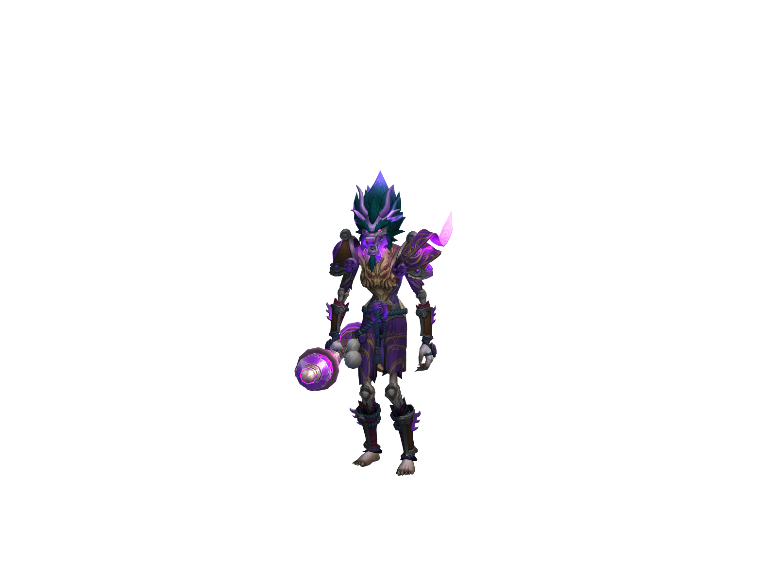 Nirvfu 3D character render