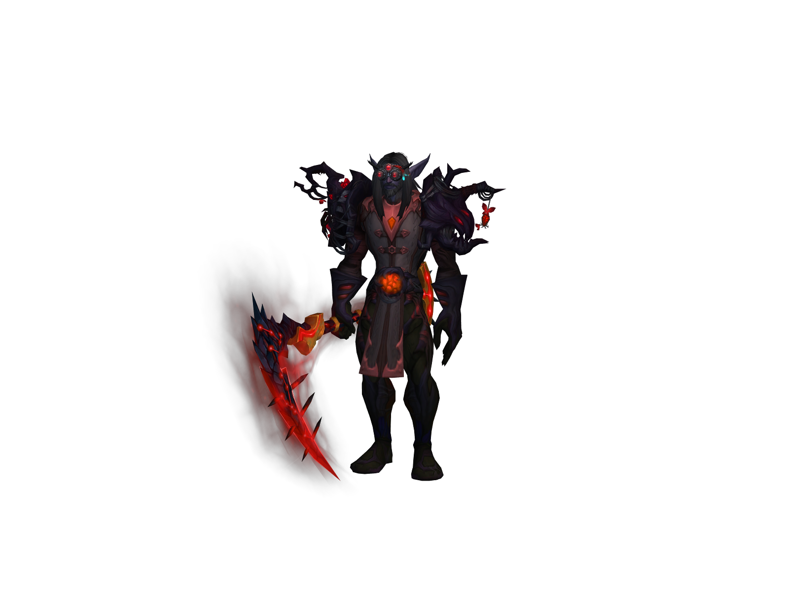 Neffex 3D character render