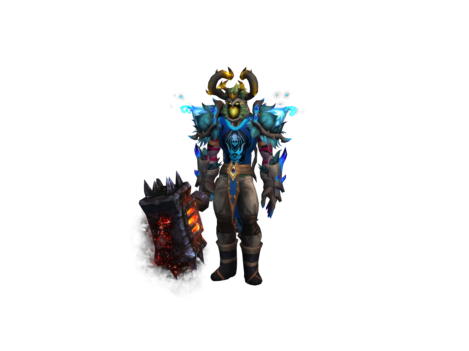 Lurax 3D character render