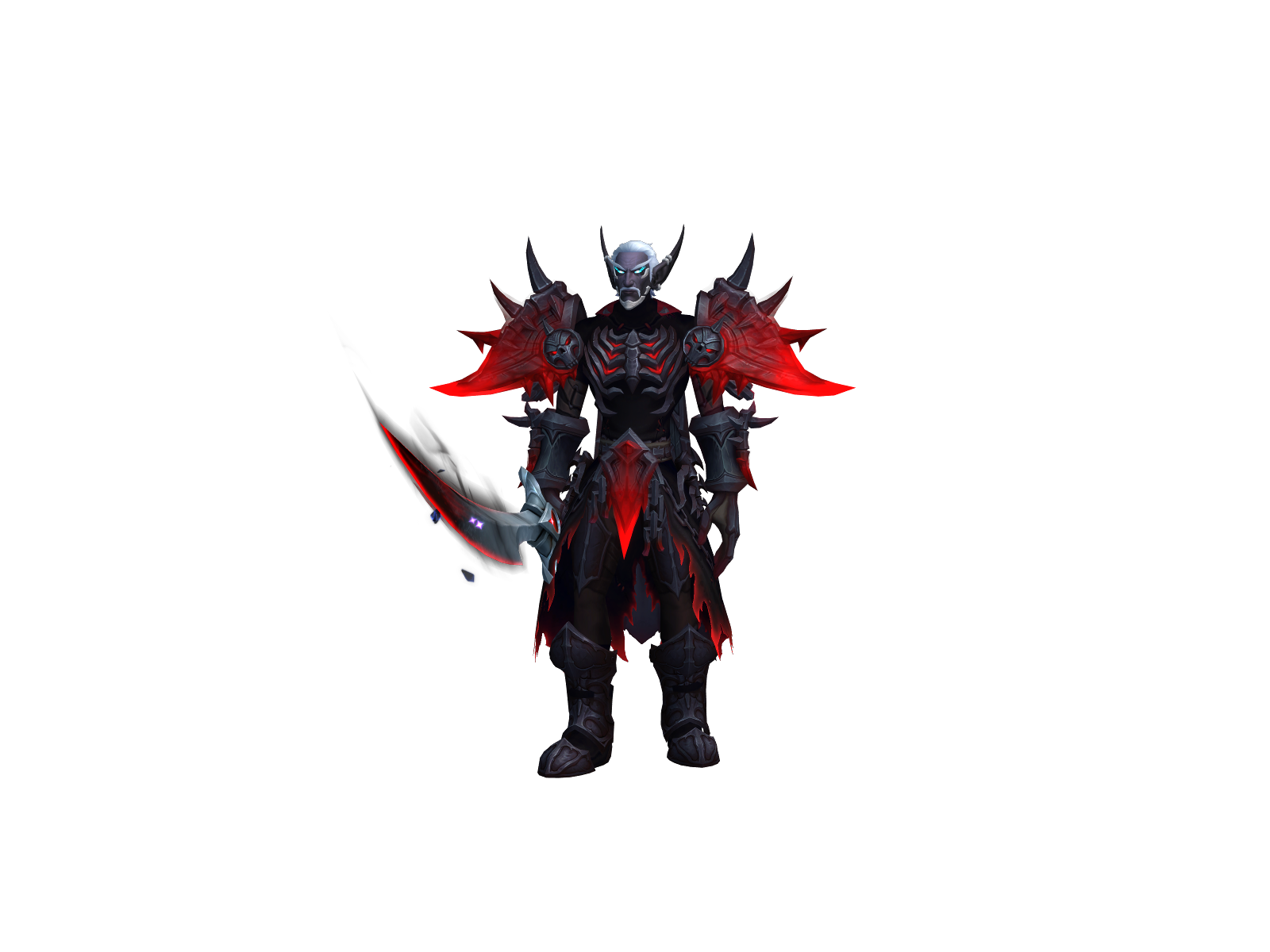 Pharaun 3D character render