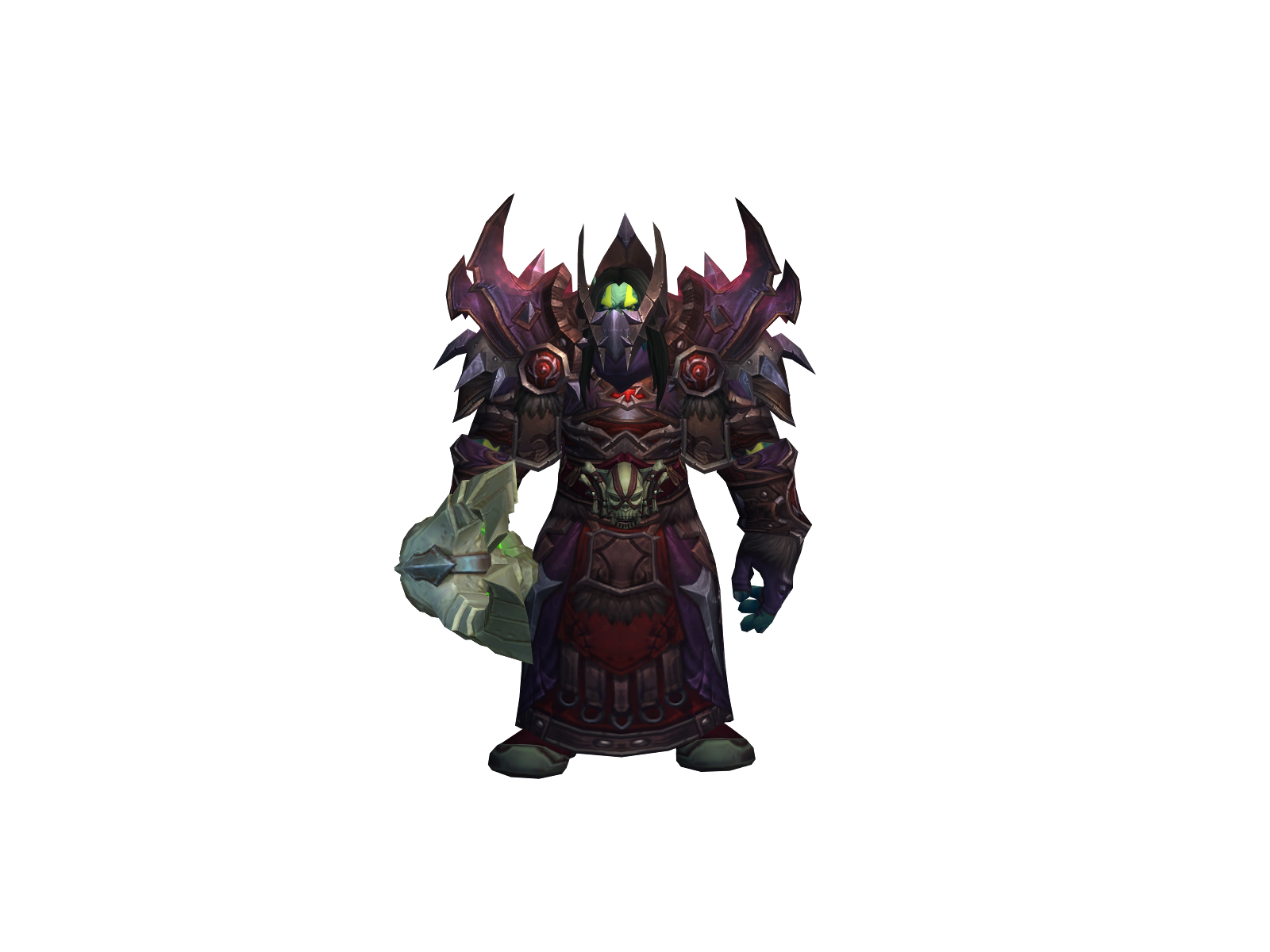Grymyrk 3D character render