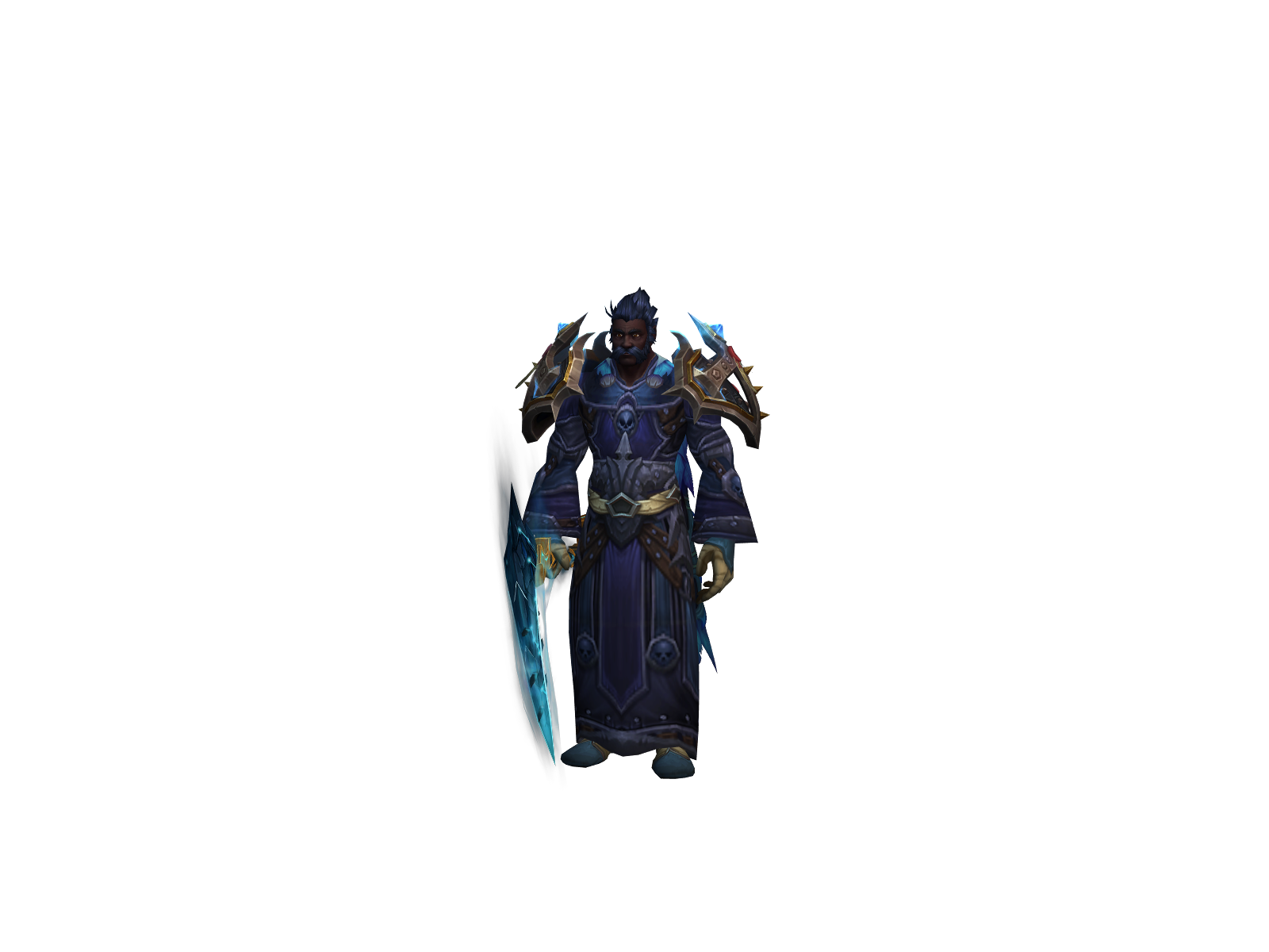 Blurryfacé 3D character render