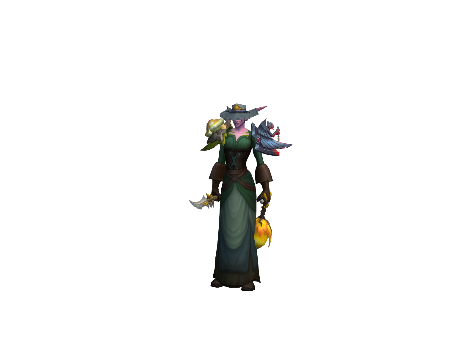 Nudelpriestb 3D character render