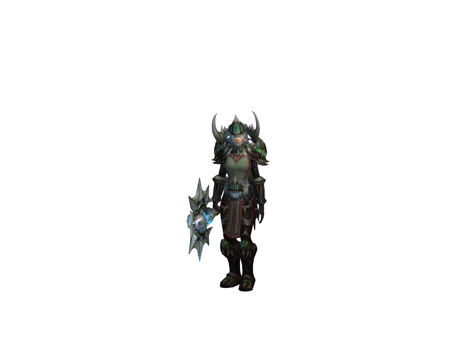 Loekster 3D character render