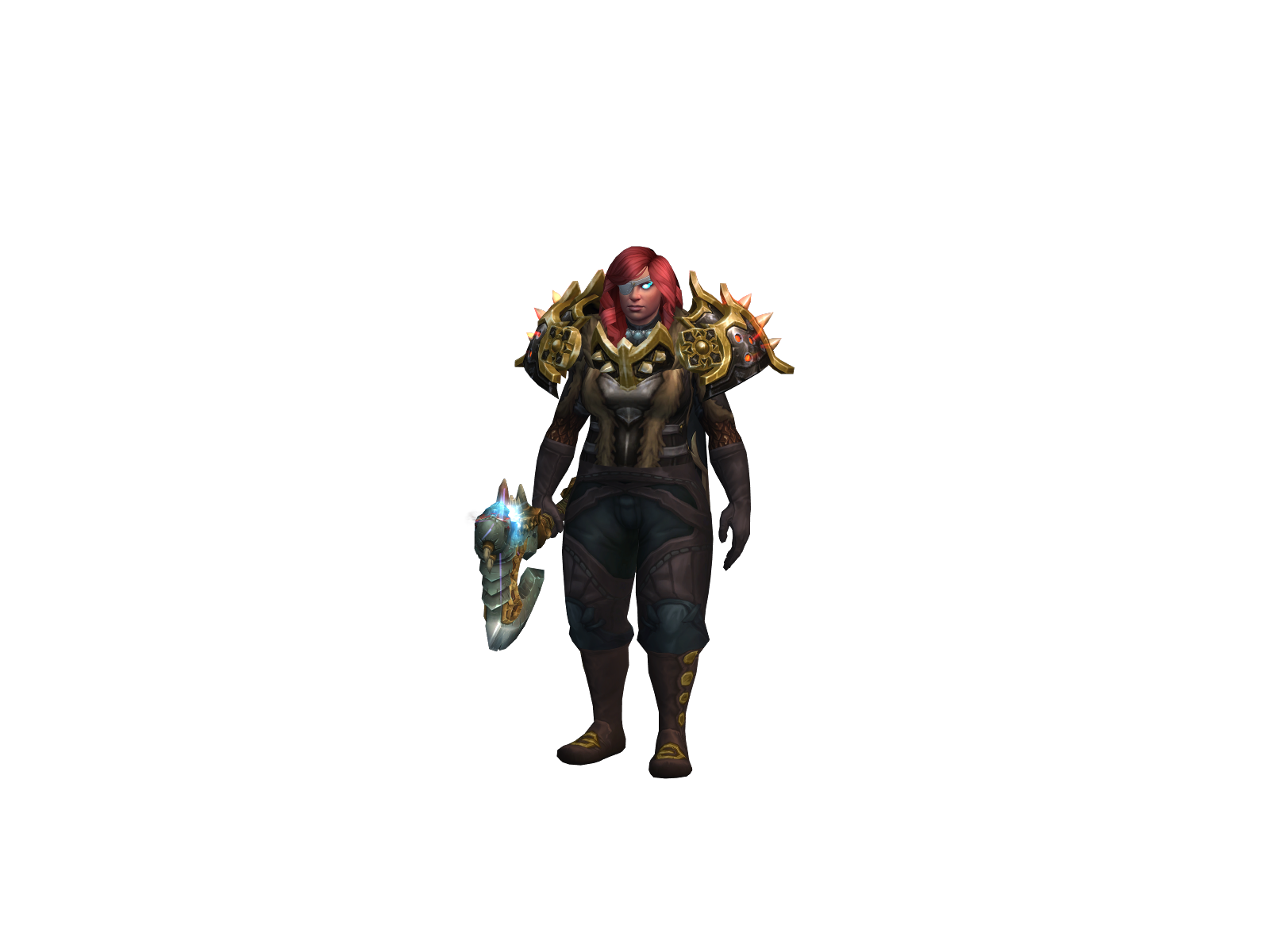 Potatogrip 3D character render