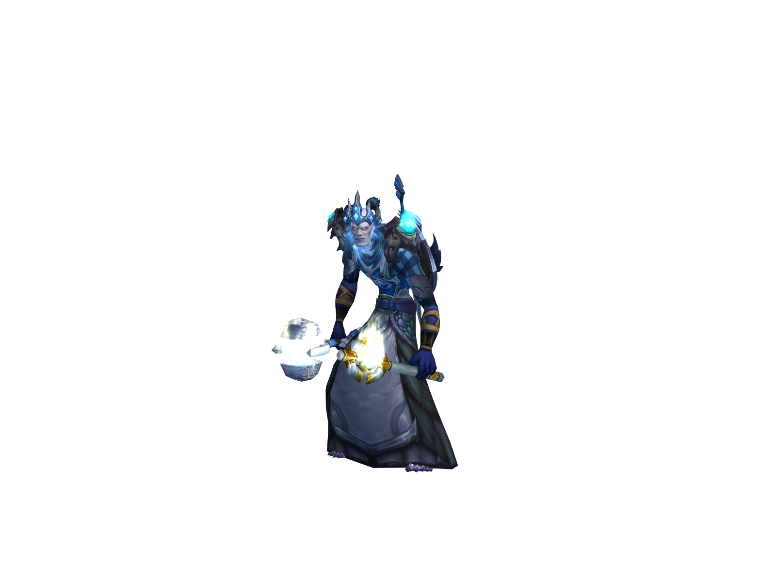 Vyrochyr 3D character render