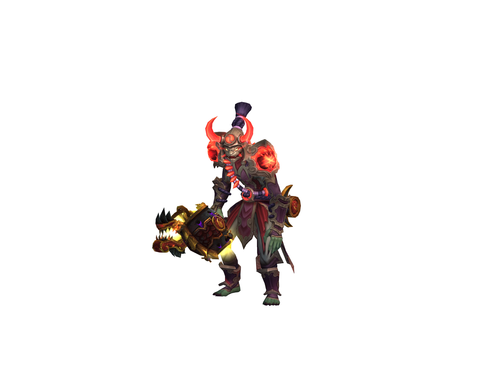 Skinnyhulk 3D character render
