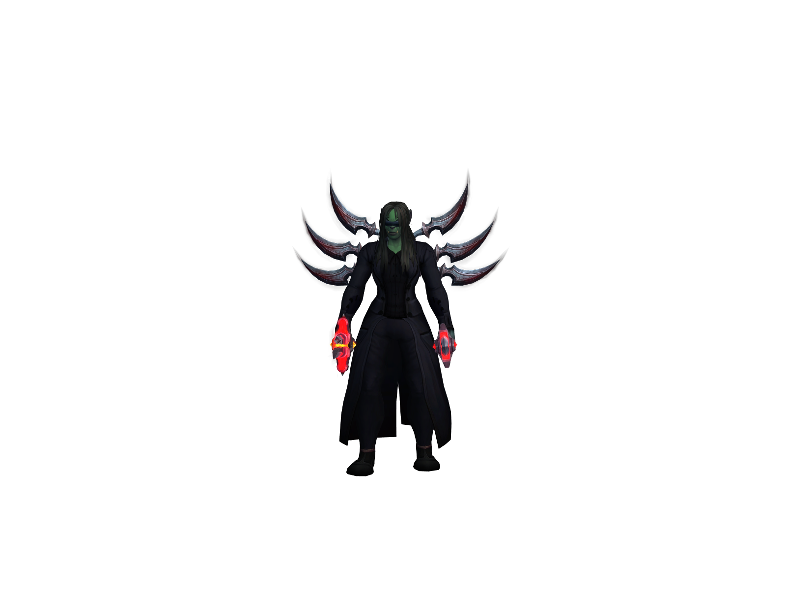 Kyxu 3D character render