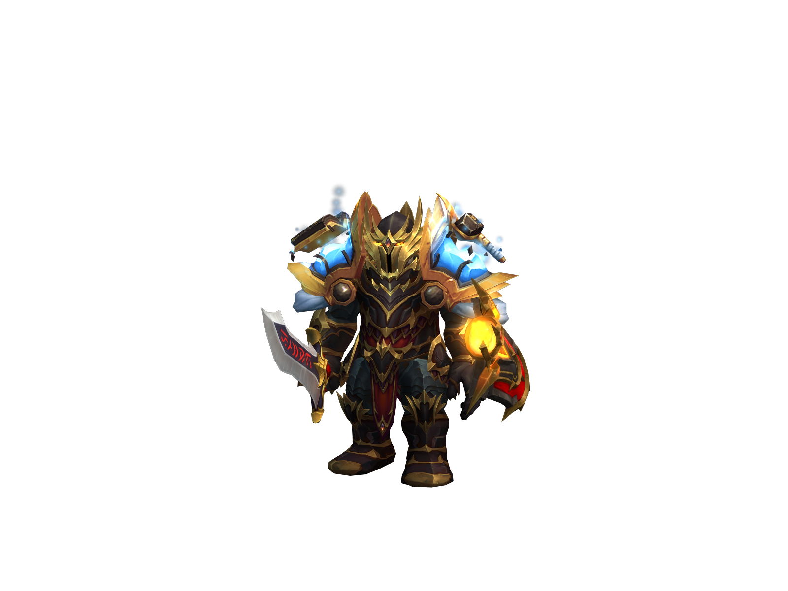 helvbeard 3D character render