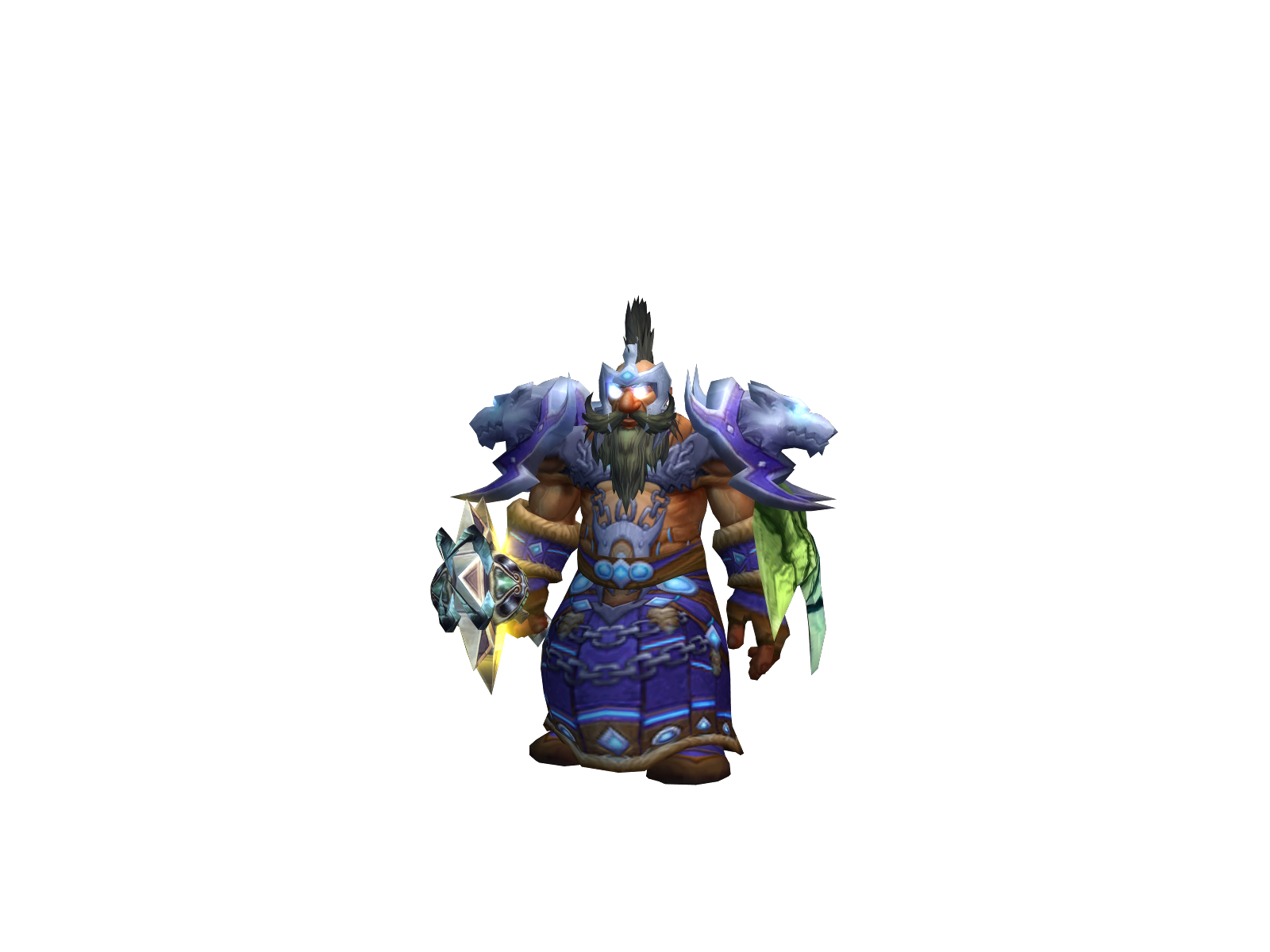 Bluenouri 3D character render