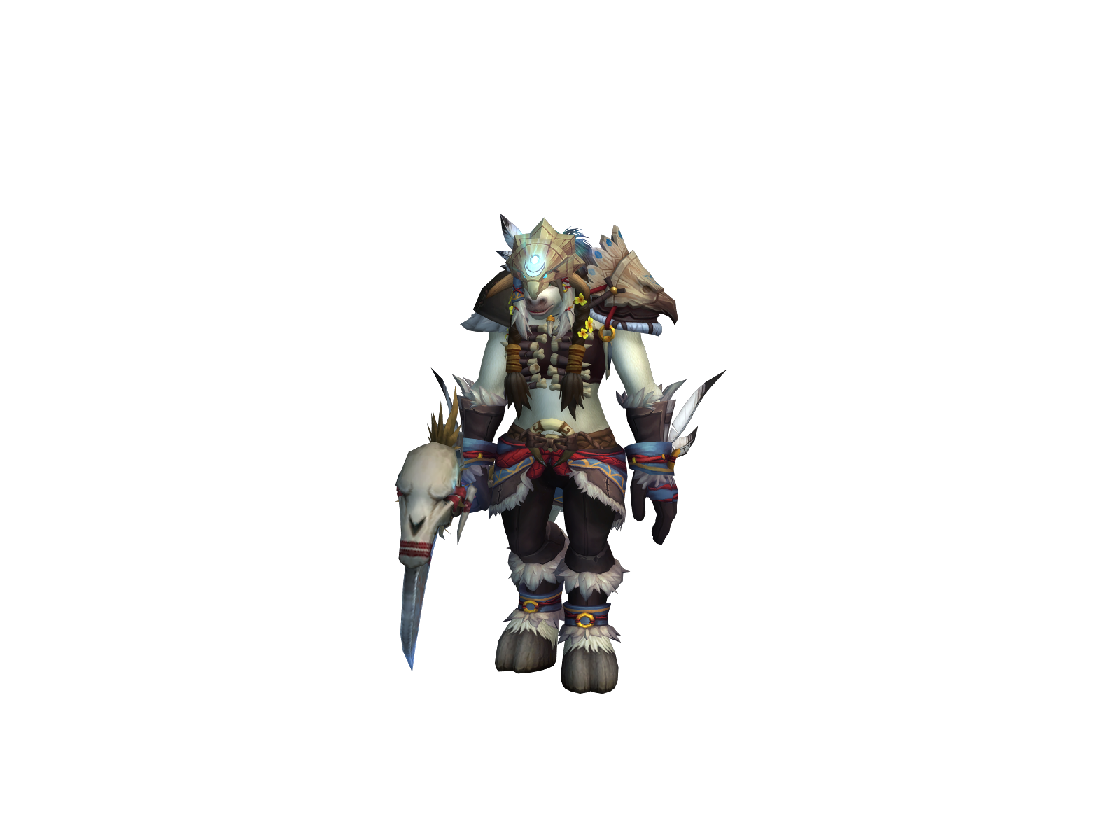 Quether 3D character render