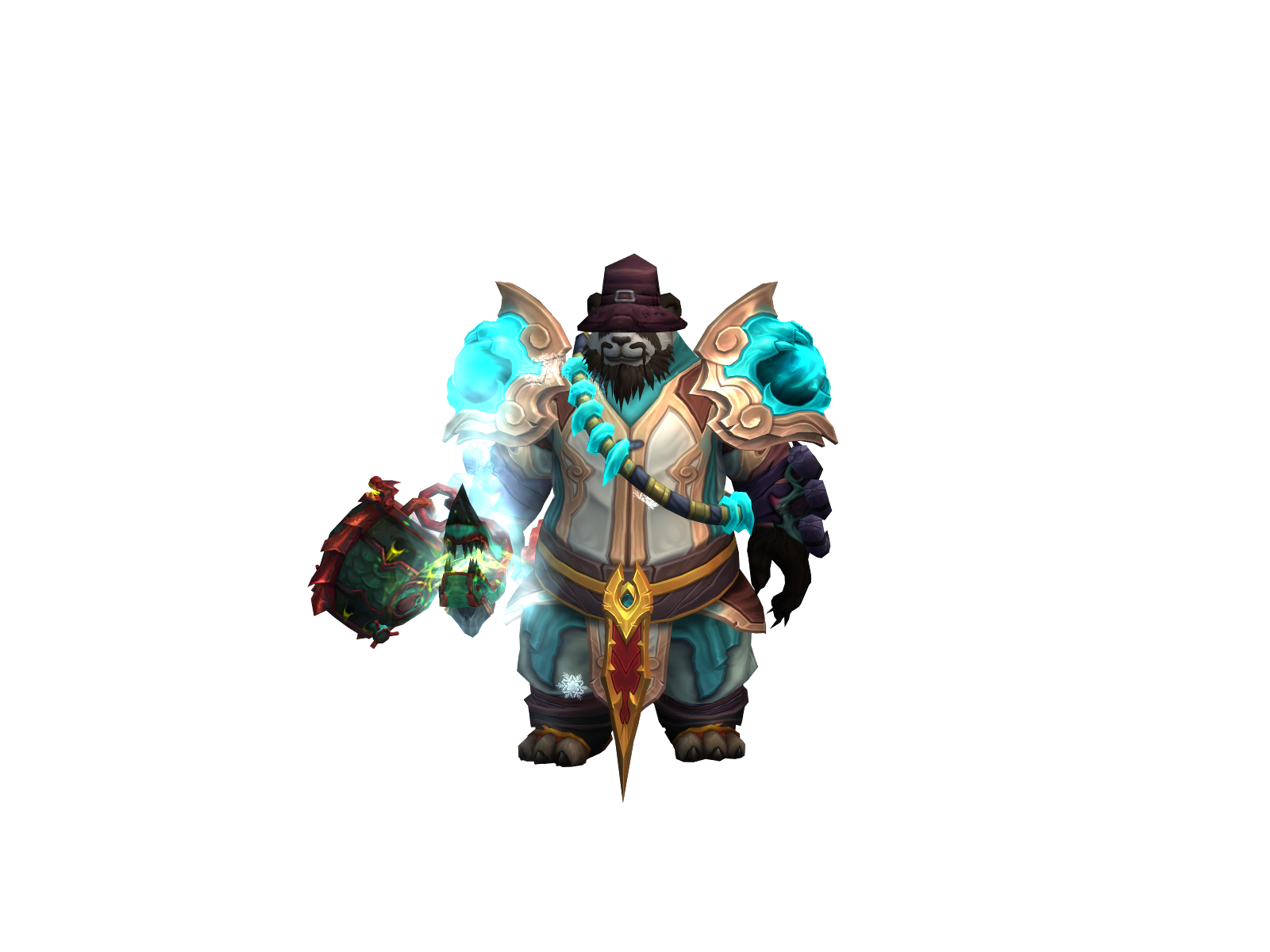Bradnaar 3D character render