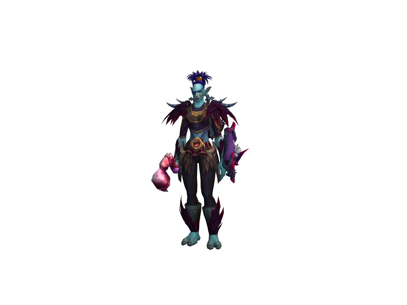 Jerryshamy 3D character render