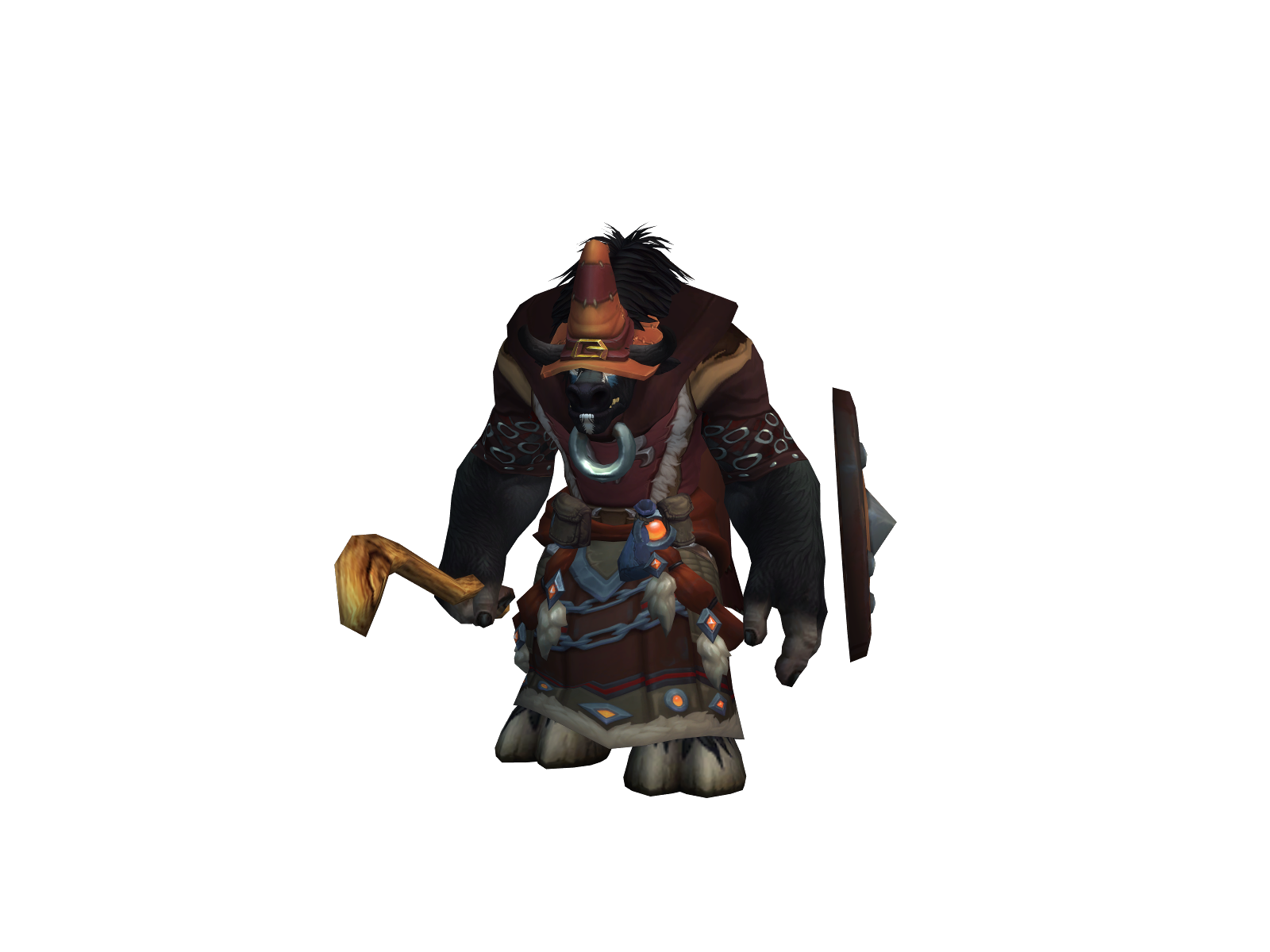 Lavapuding 3D character render