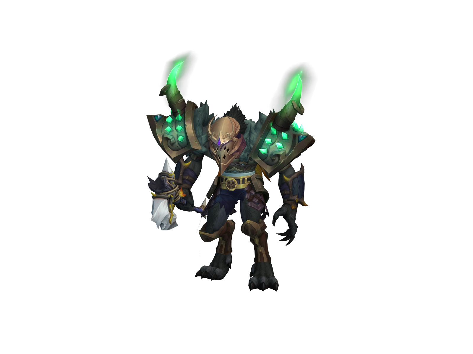 Salahaddín 3D character render