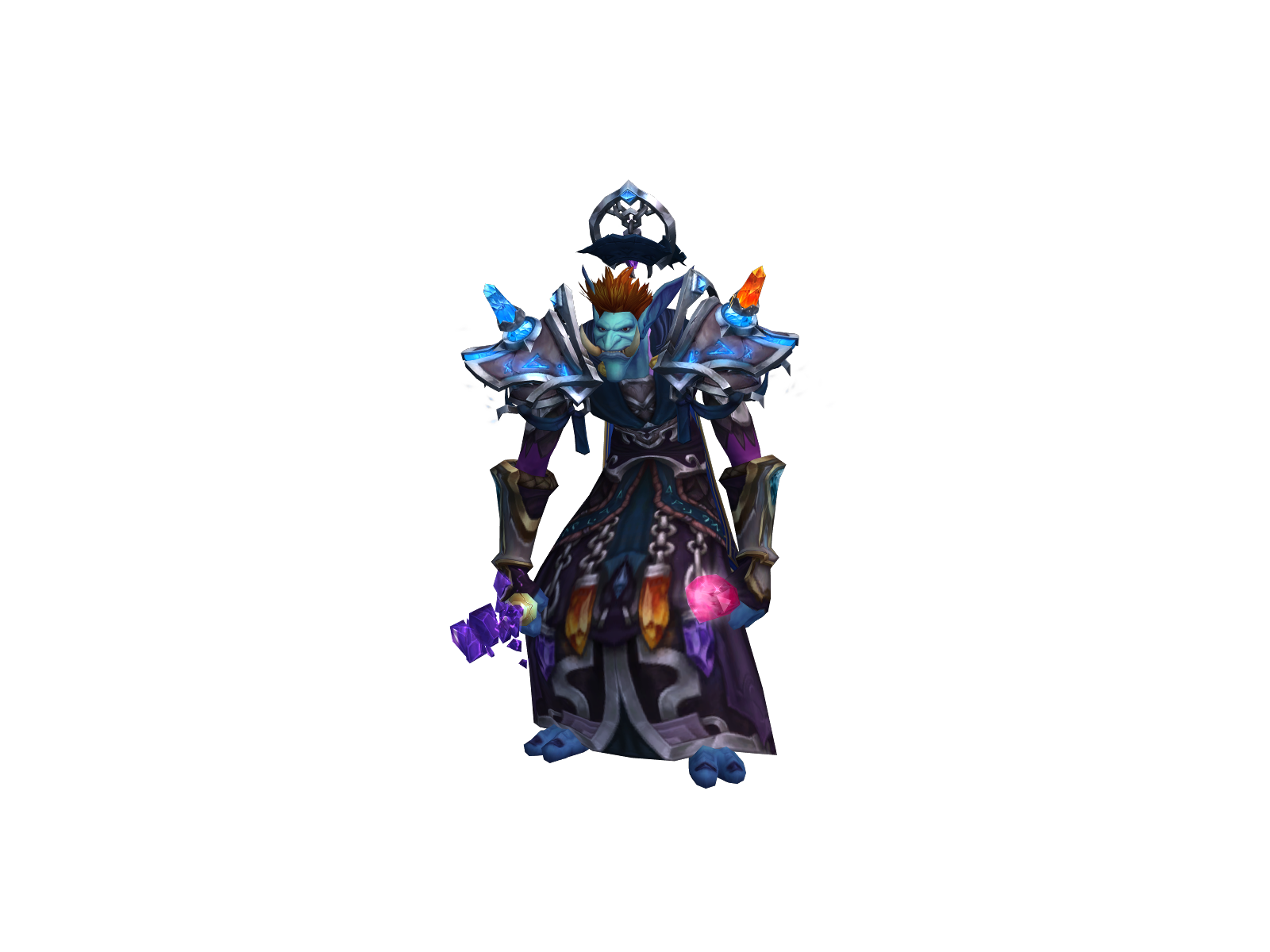 Frozenstars 3D character render