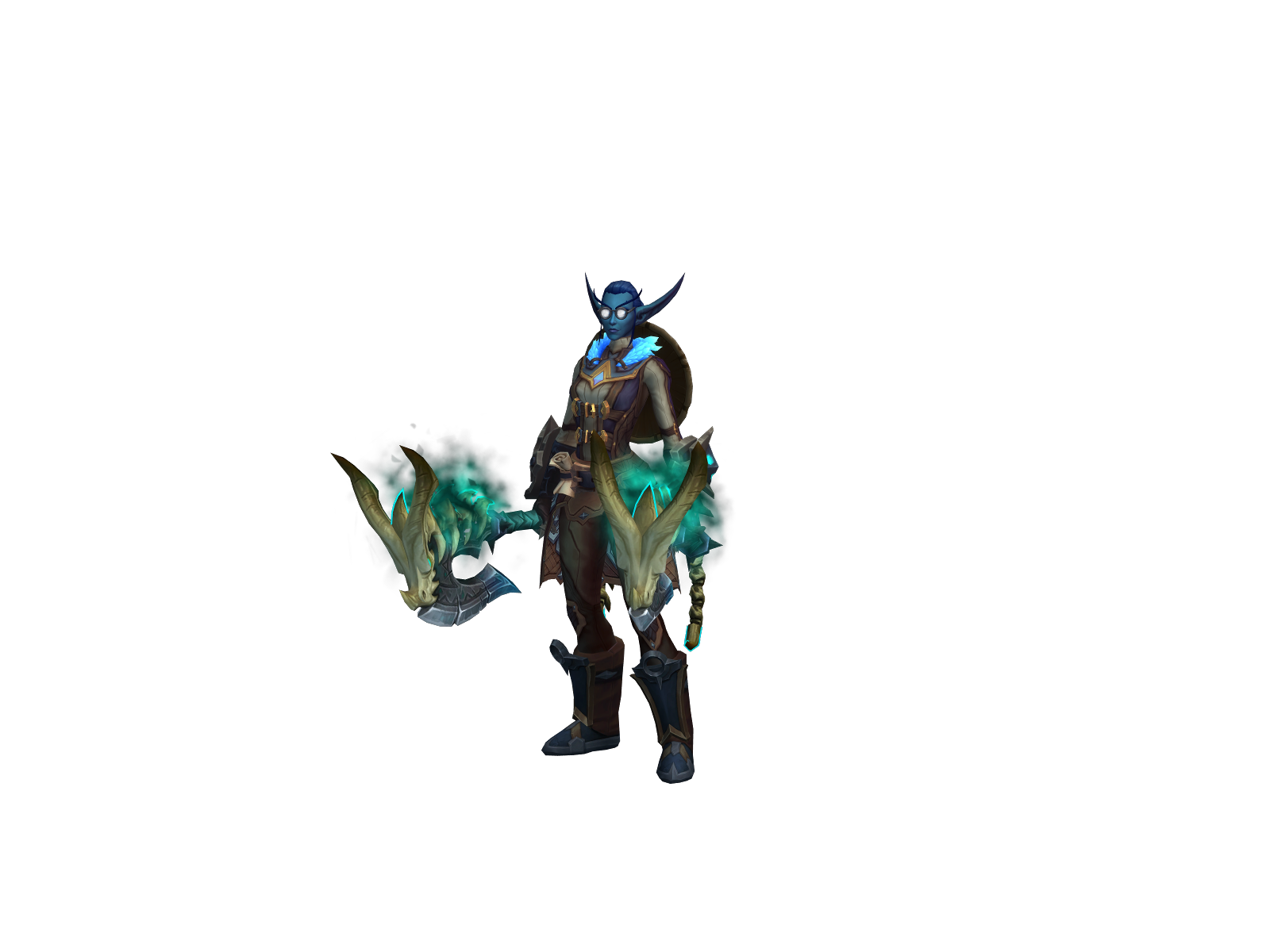Helgion 3D character render