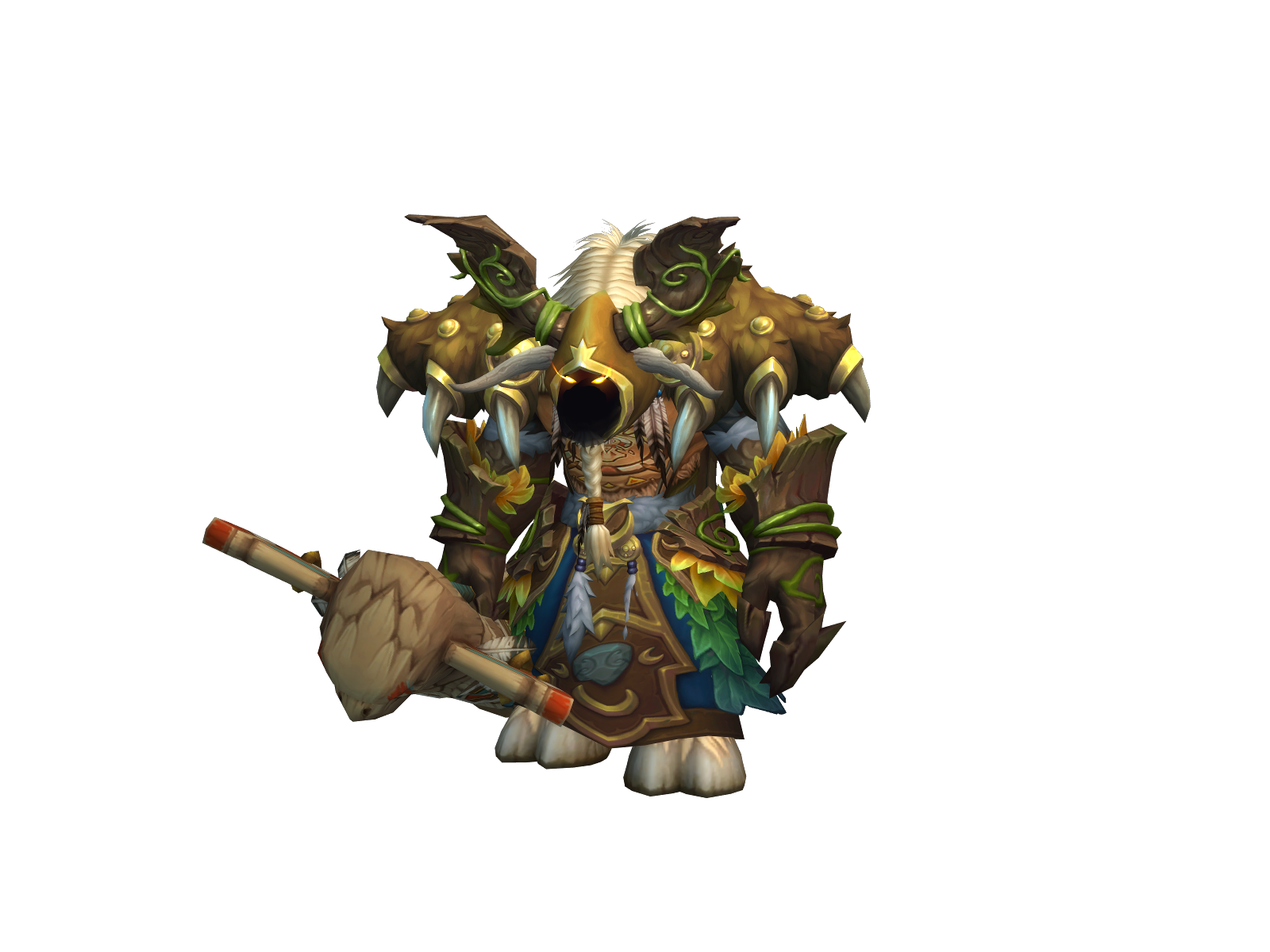 Druippá 3D character render