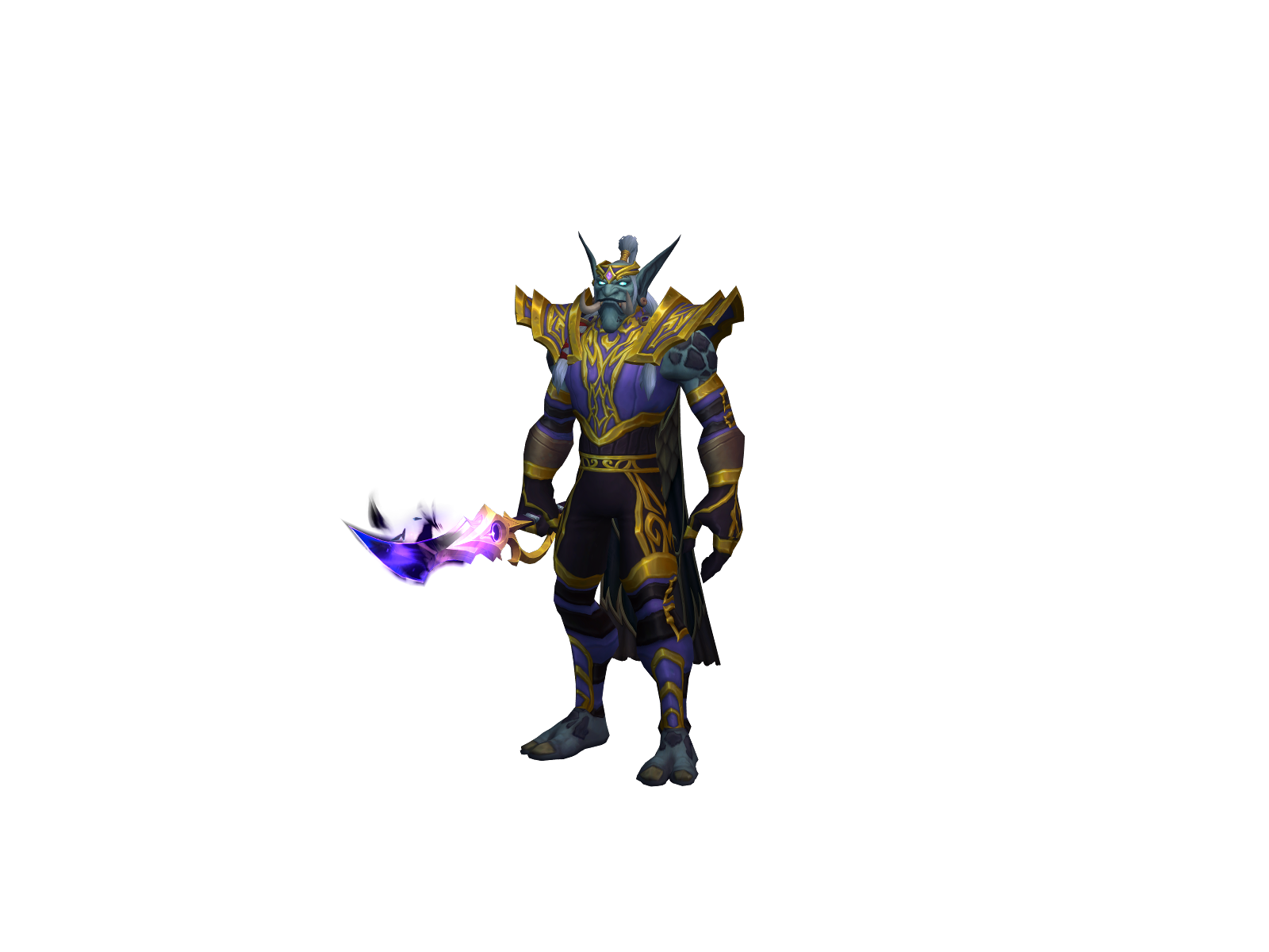 Bigdadshape 3D character render