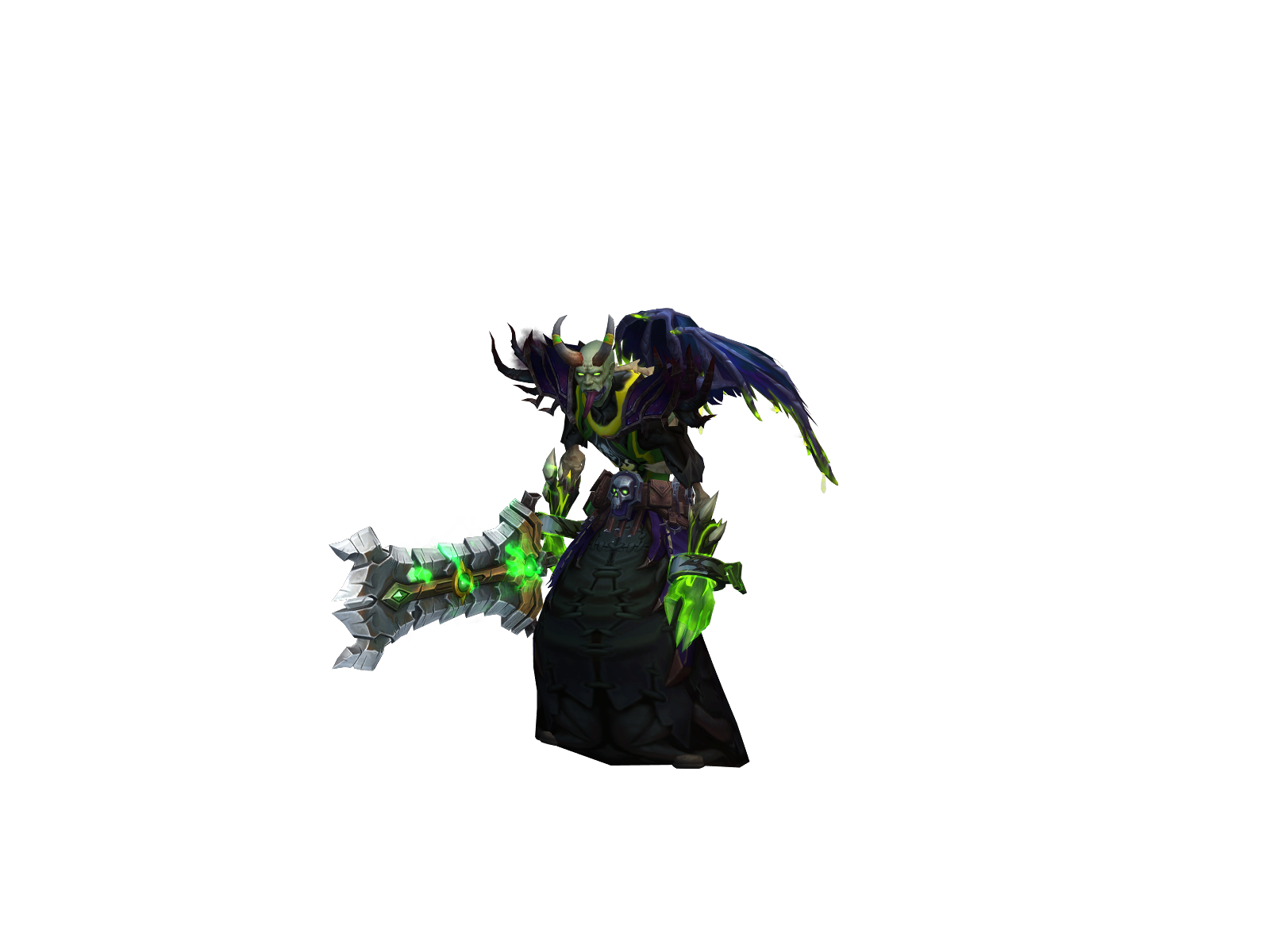 Zemial 3D character render