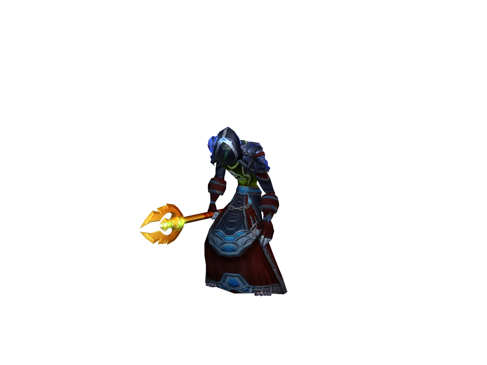 Selfabsorbed 3D character render