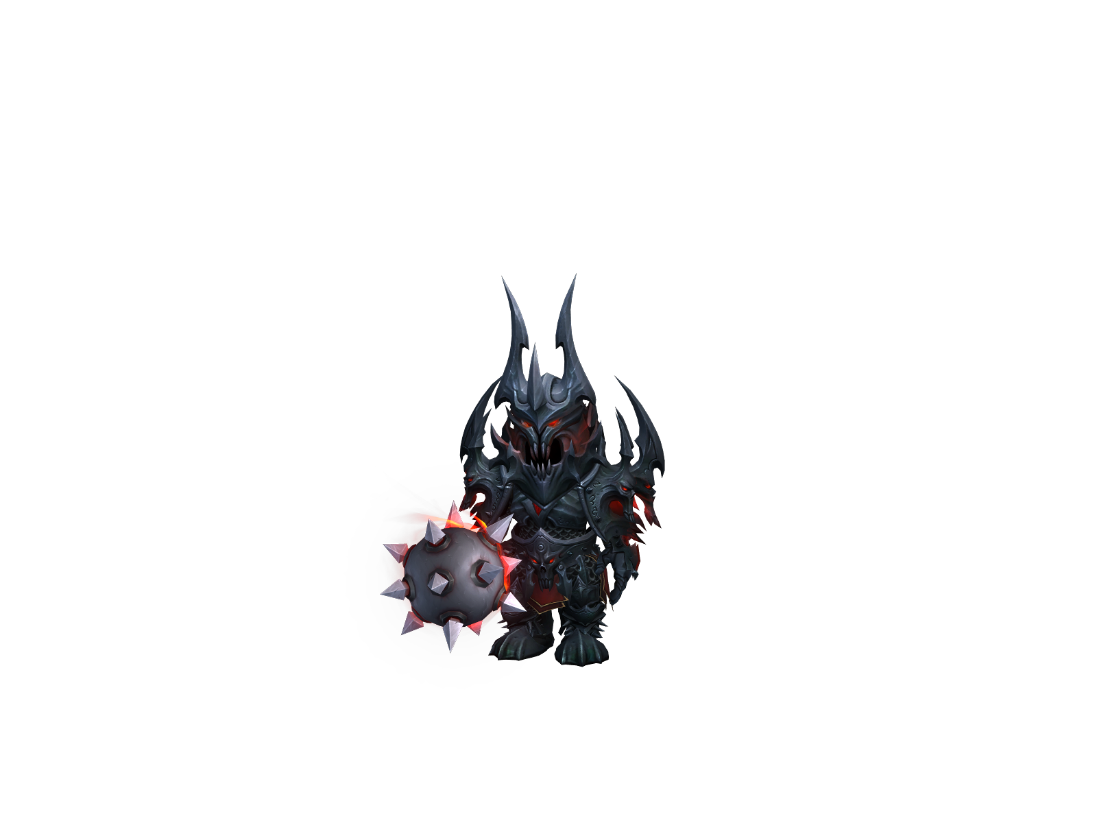 Rhaquelina 3D character render