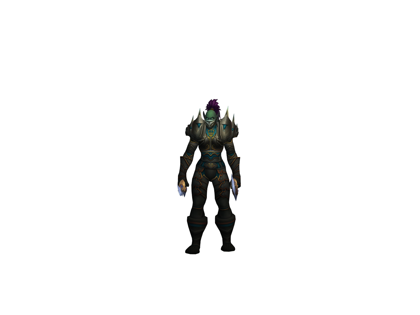 Precloak 3D character render