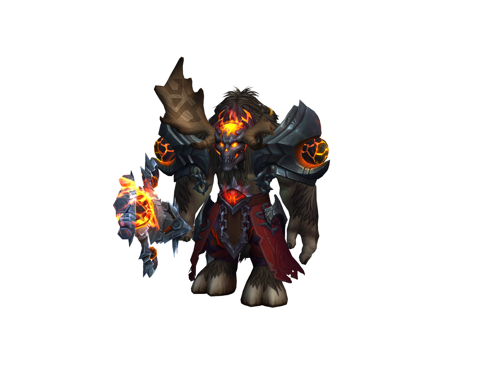 Hamrokk 3D character render