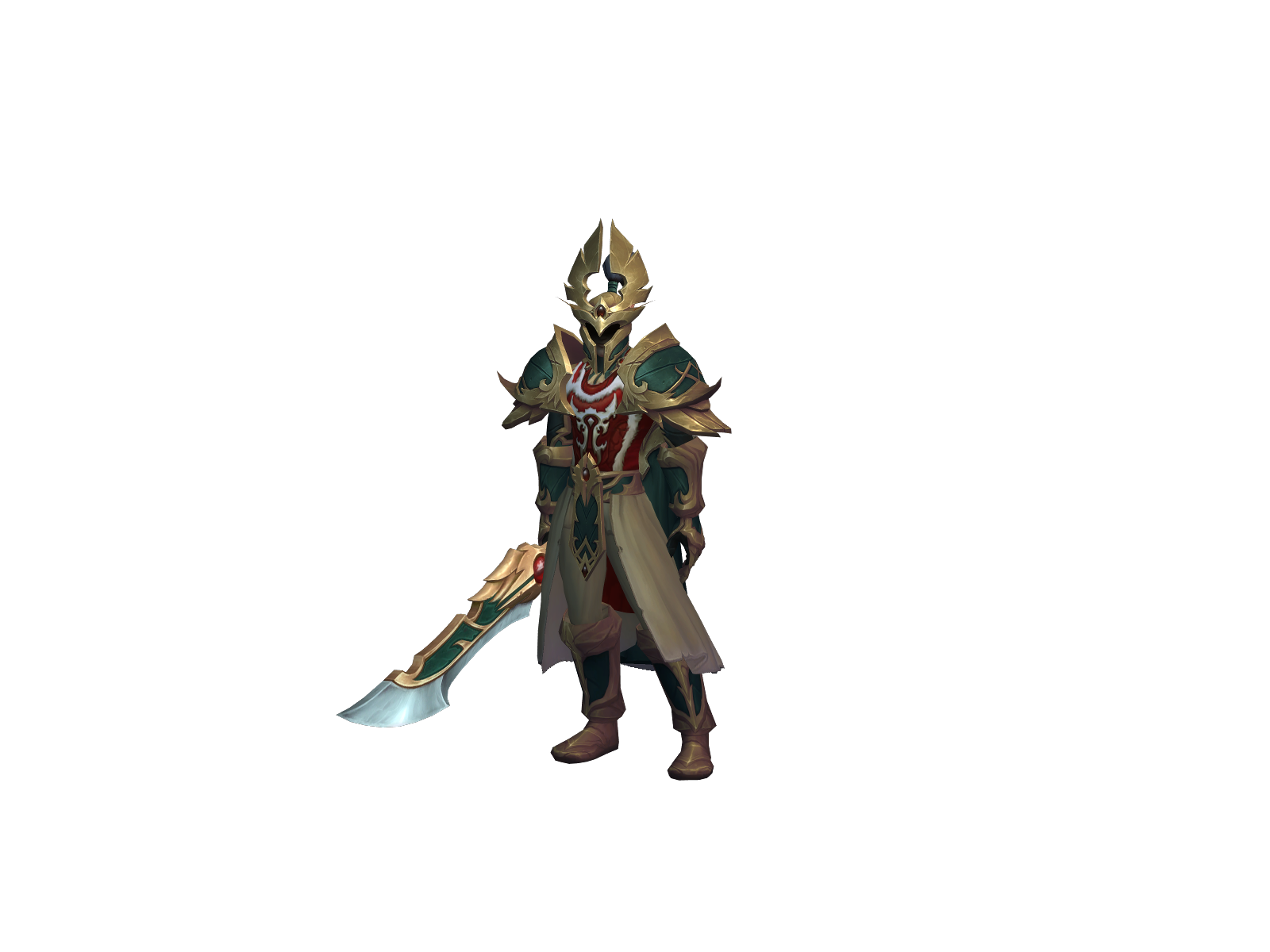 Fíngólfín 3D character render