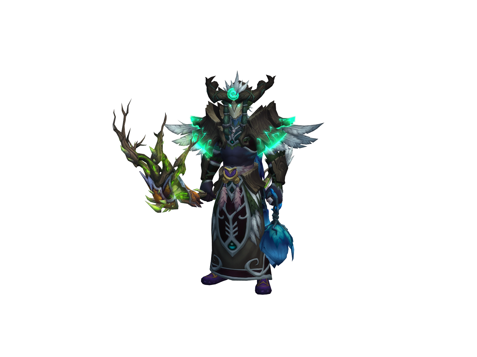 Sanzáa 3D character render