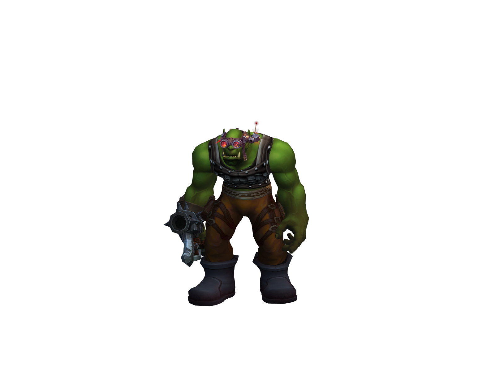 Dakkadakka 3D character render