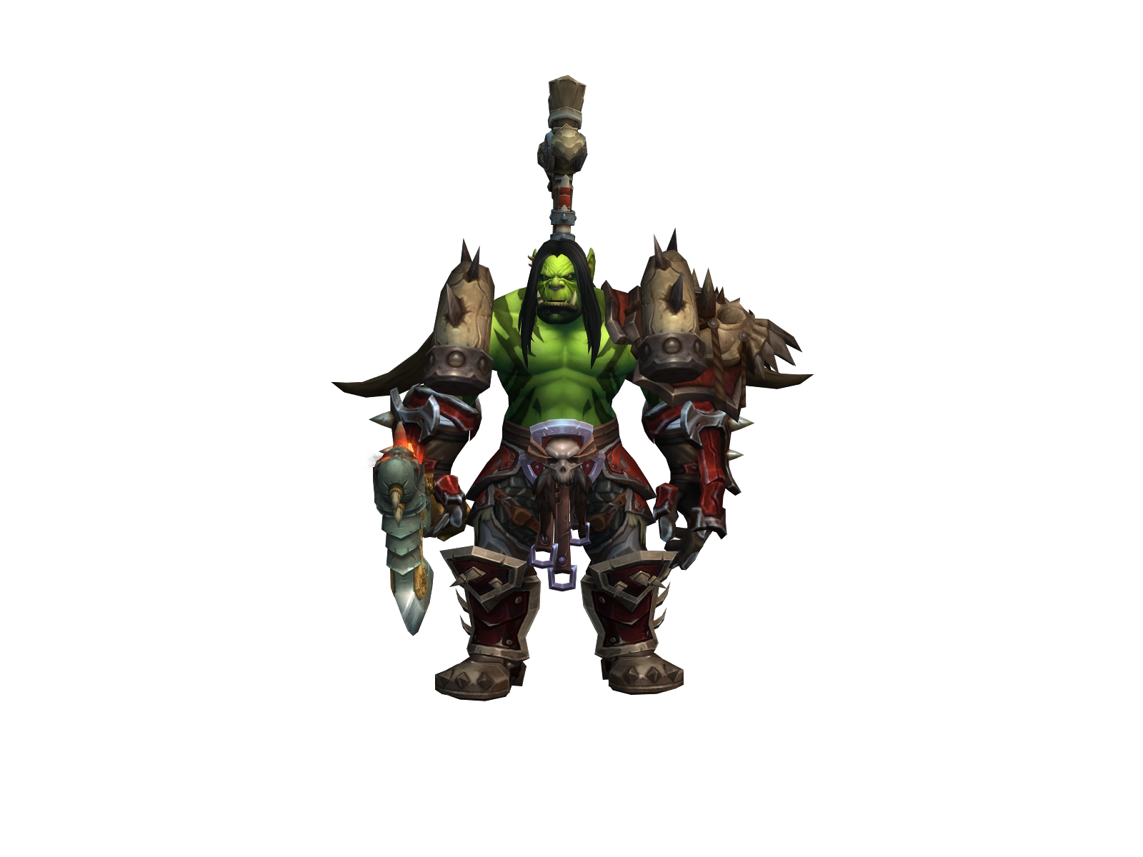 Gorvokh 3D character render