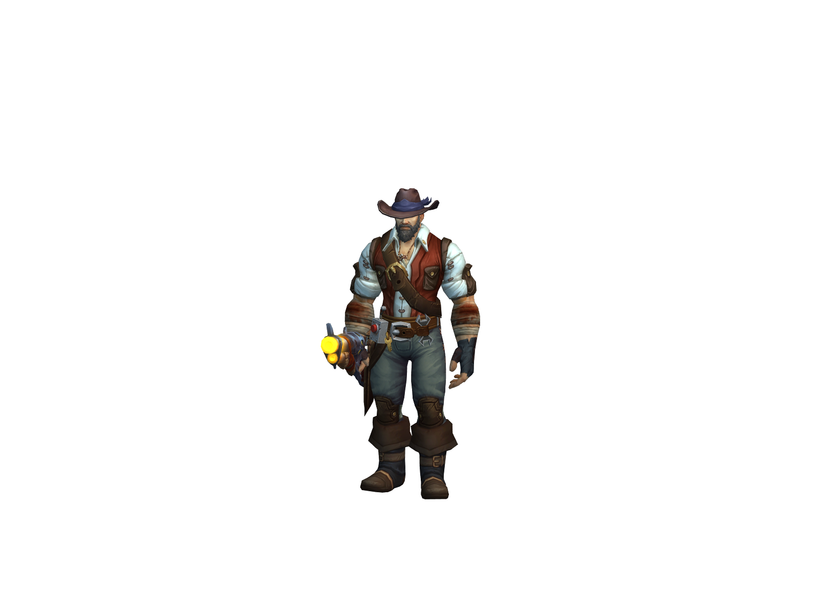 Zataar 3D character render