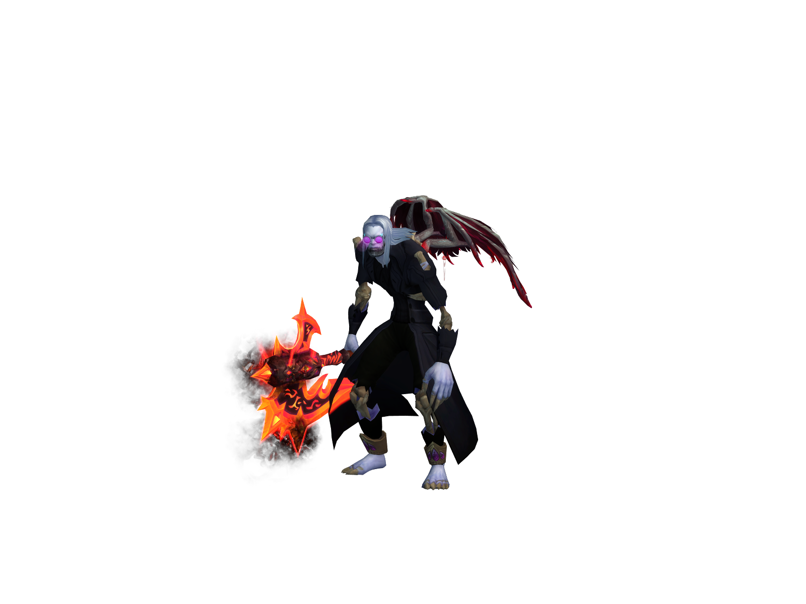 Deldu 3D character render