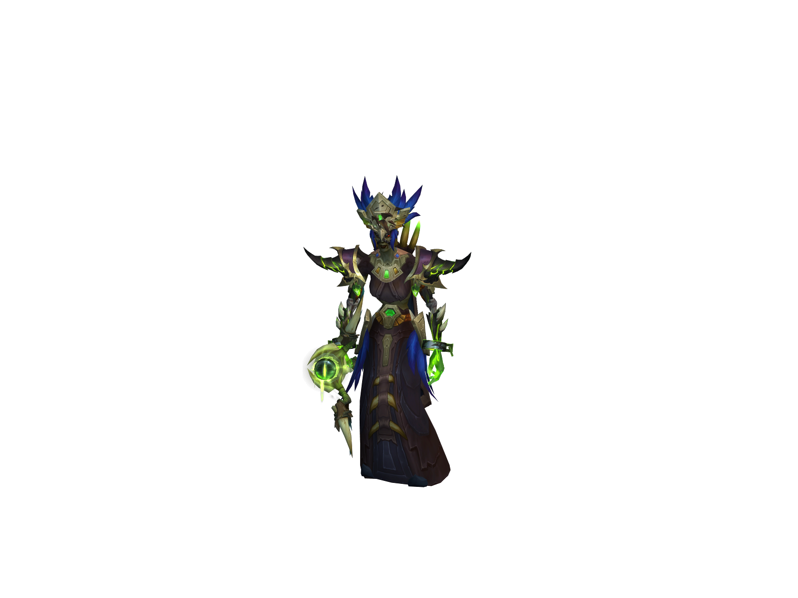 Afflictiona 3D character render