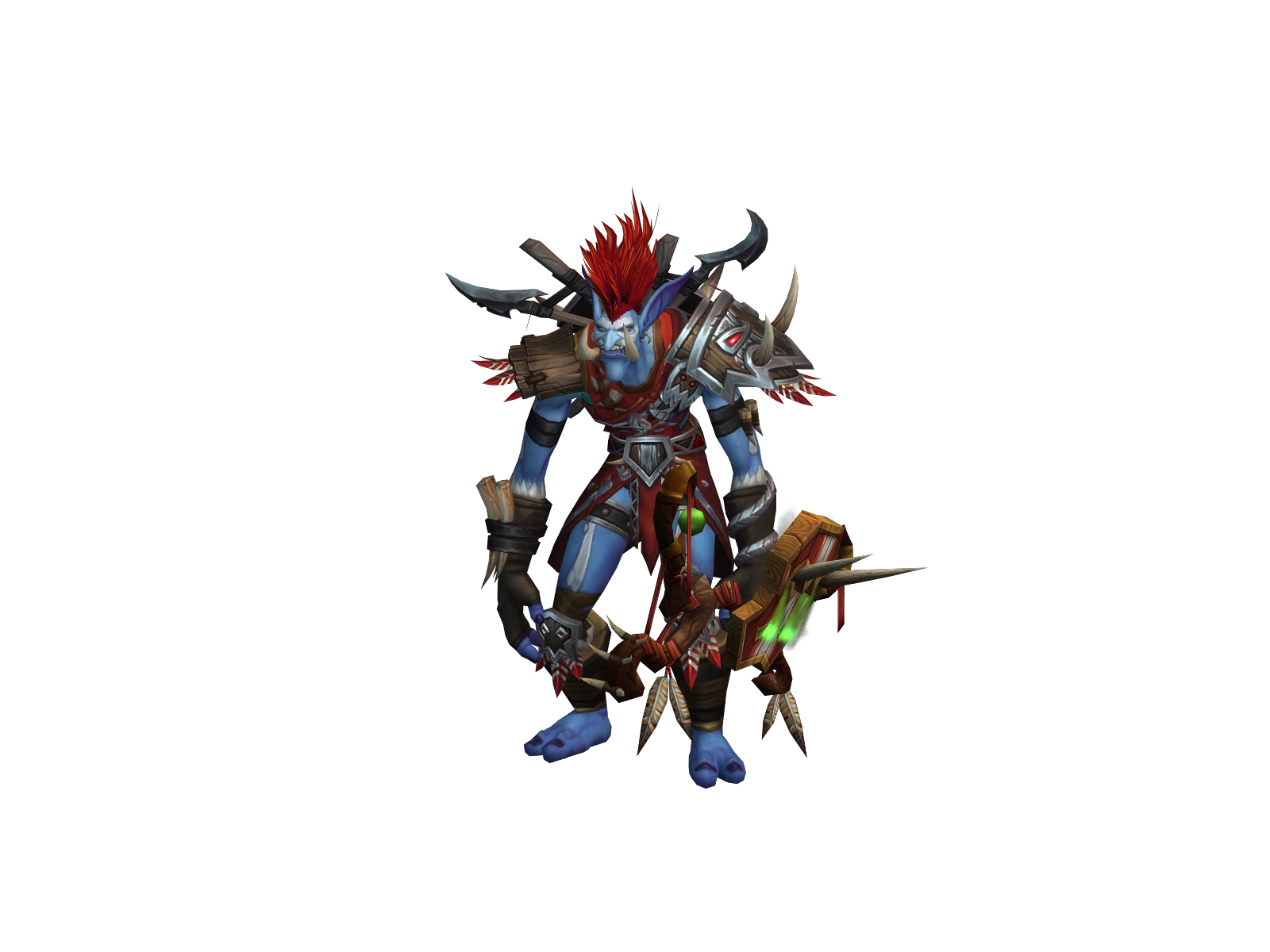 Ghostdvision 3D character render