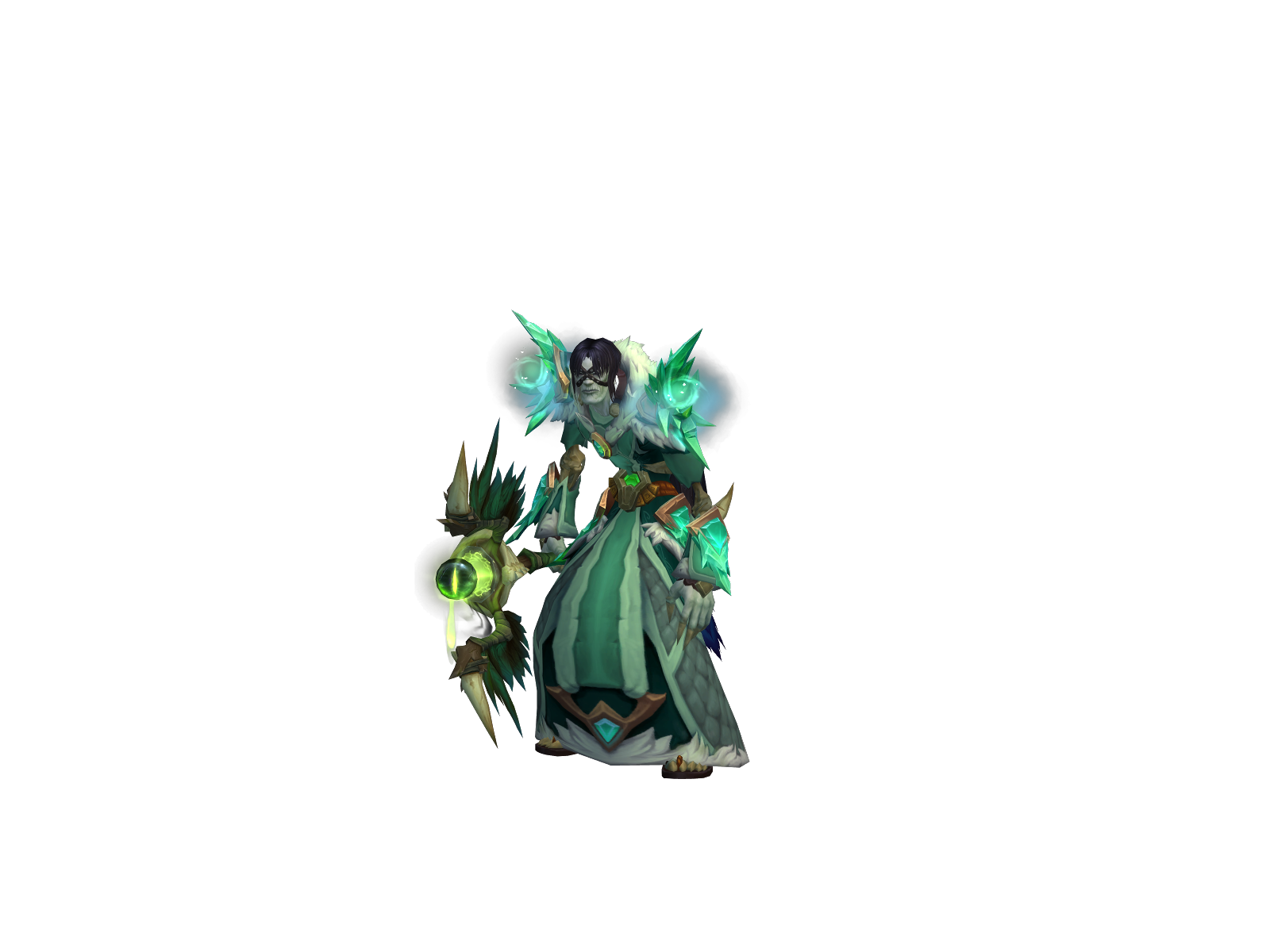 Hydrosis 3D character render