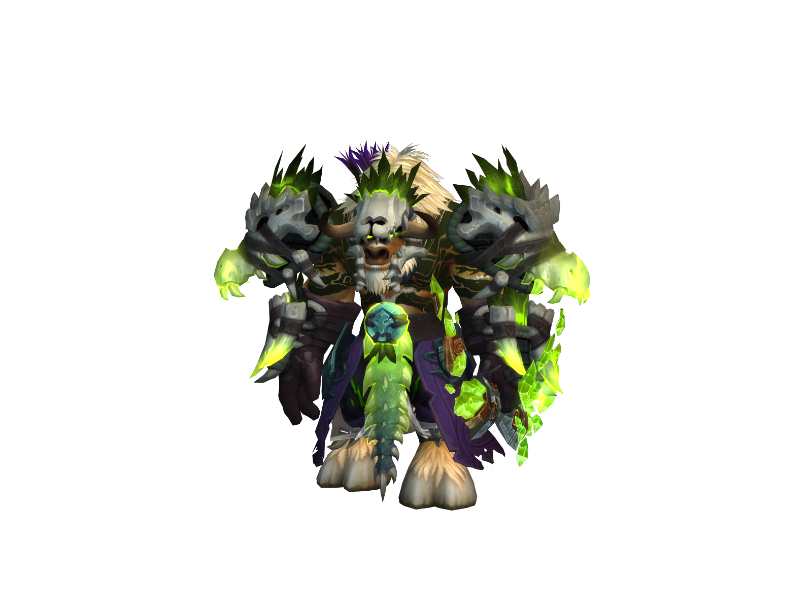 Taunrok 3D character render