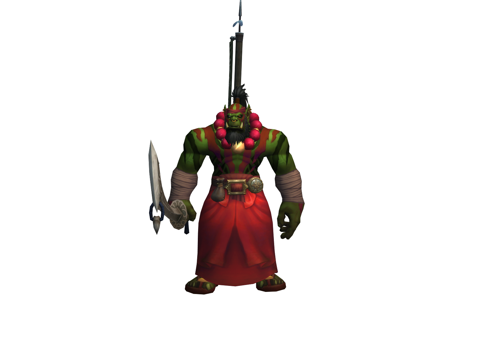 akimbø 3D character render