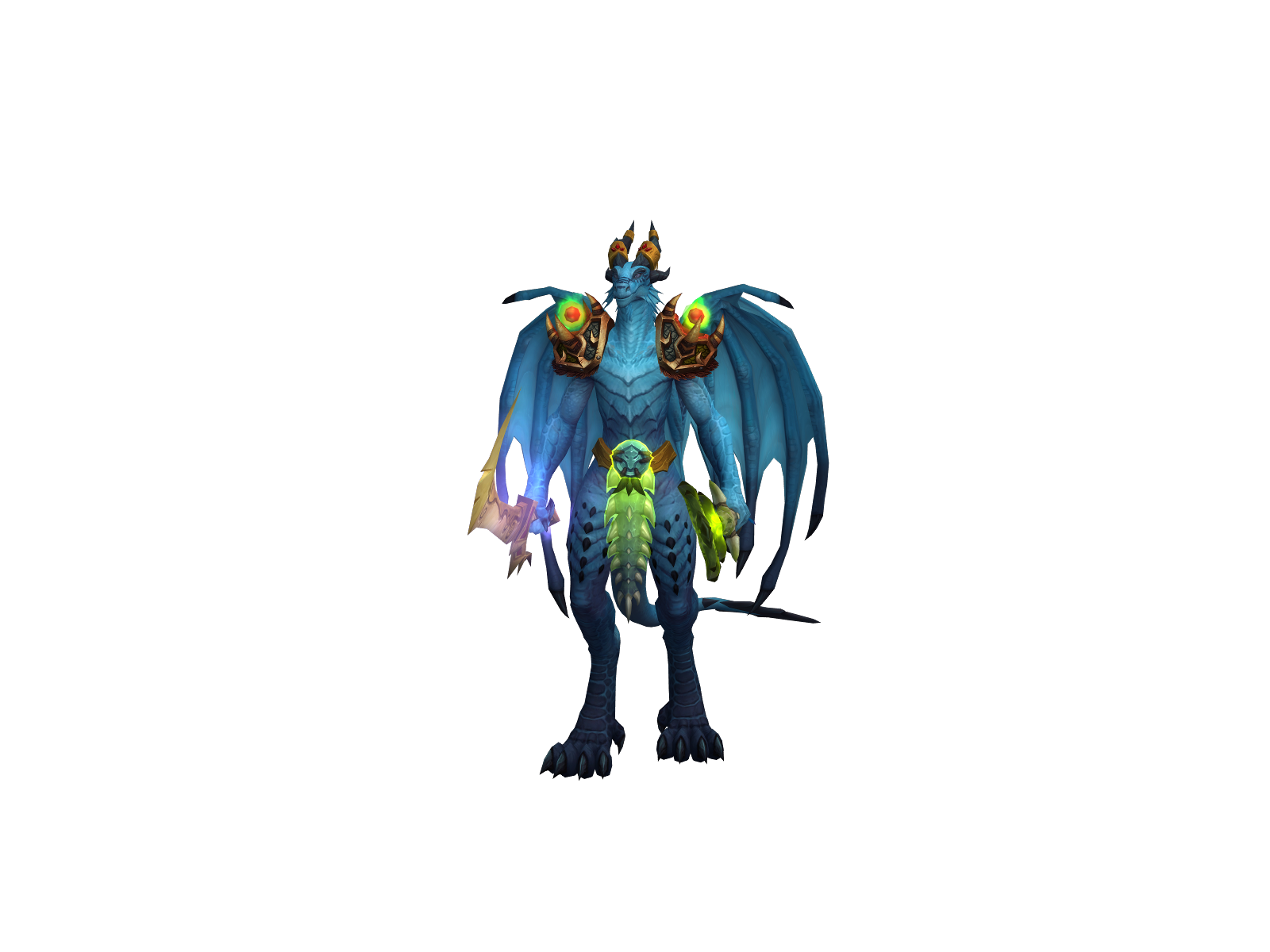 Vorak 3D character render