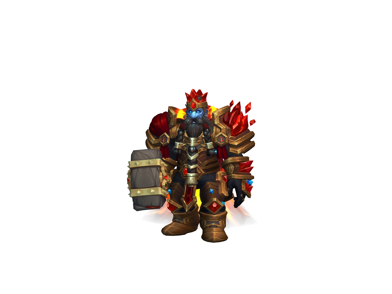 Denzogrim 3D character render