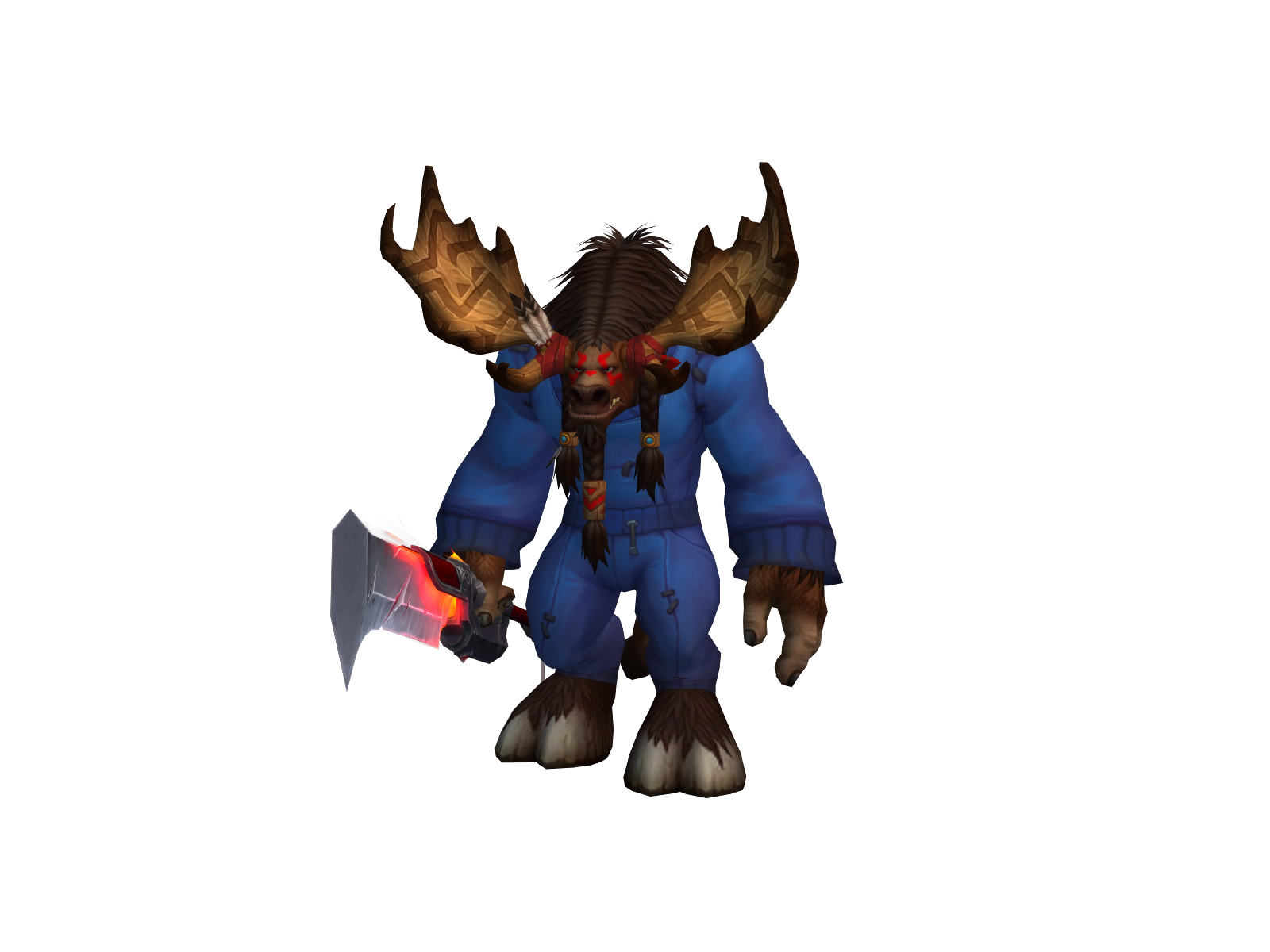 Raulættku 3D character render